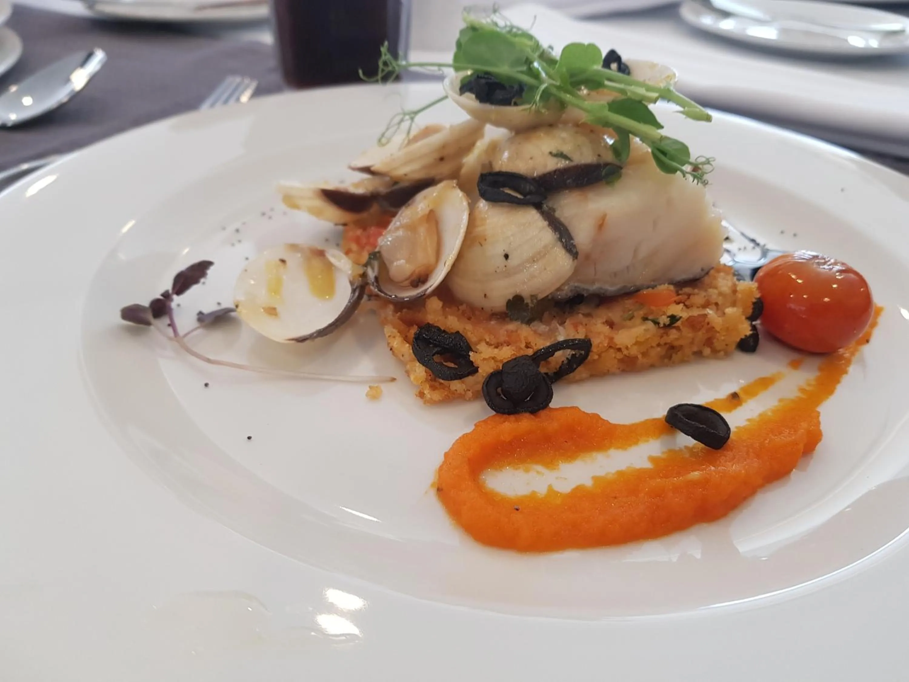 Food close-up in Santa Cruz Village Hotel