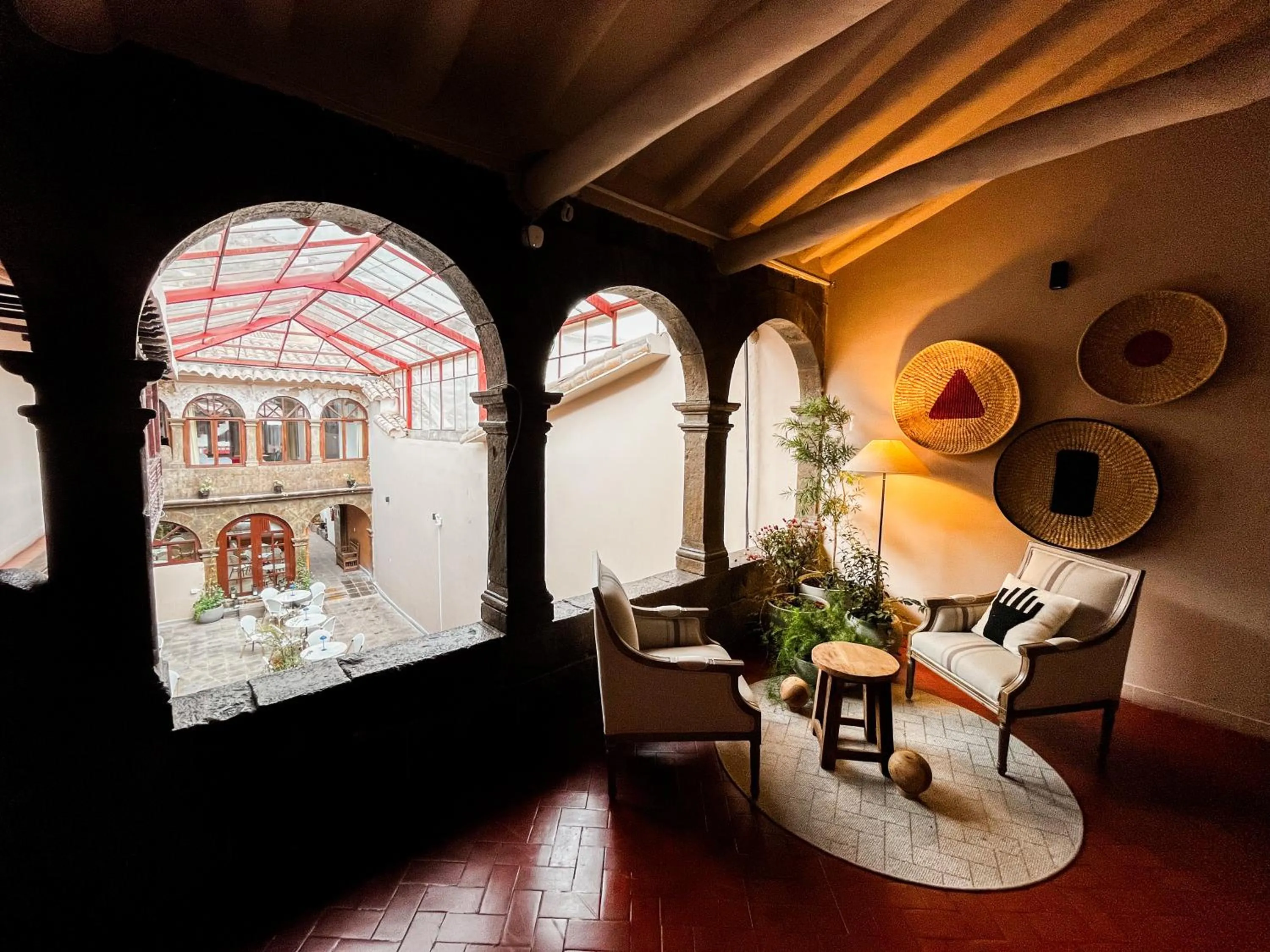 Living room in Hotel Cusco Plaza Saphi