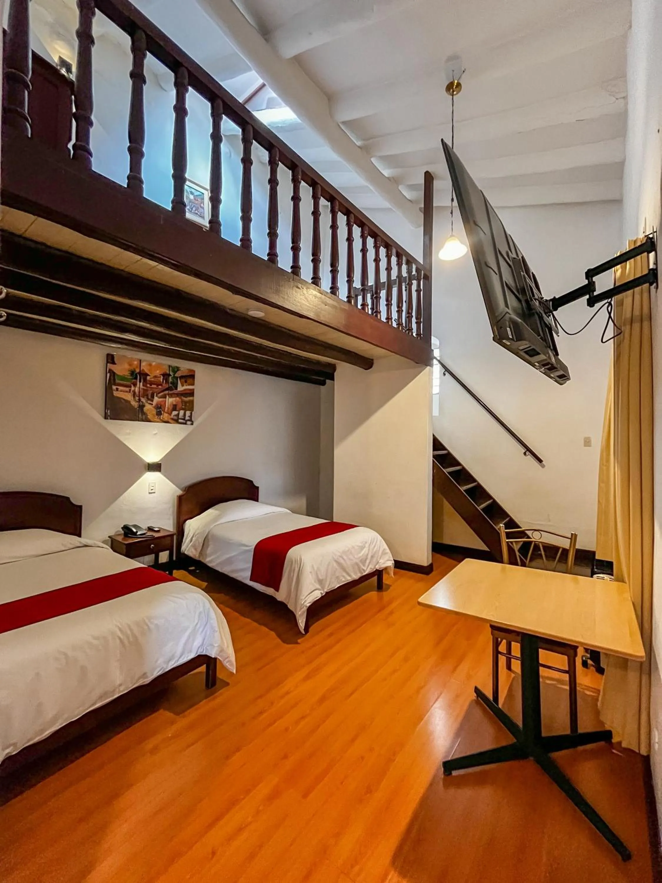 Bedroom, Bed in Hotel Cusco Plaza Saphi