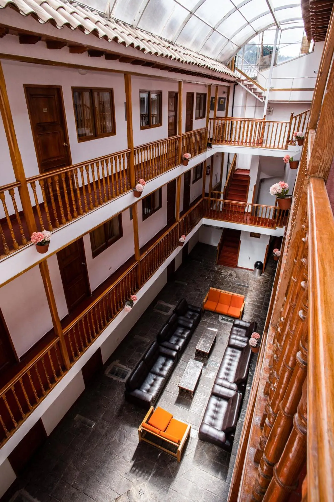 Patio in Hotel Cusco Plaza Saphi