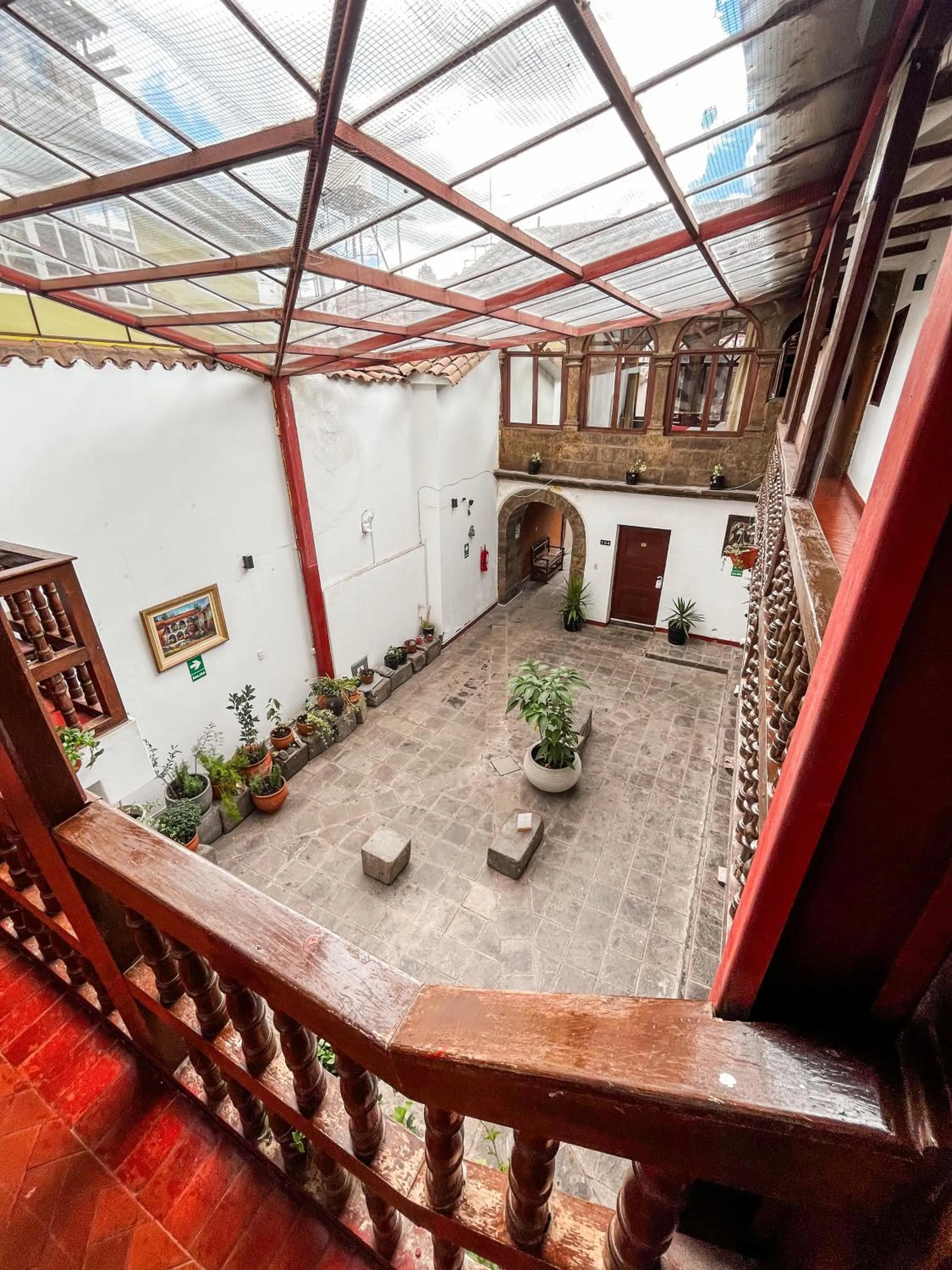 Living room in Hotel Cusco Plaza Saphi