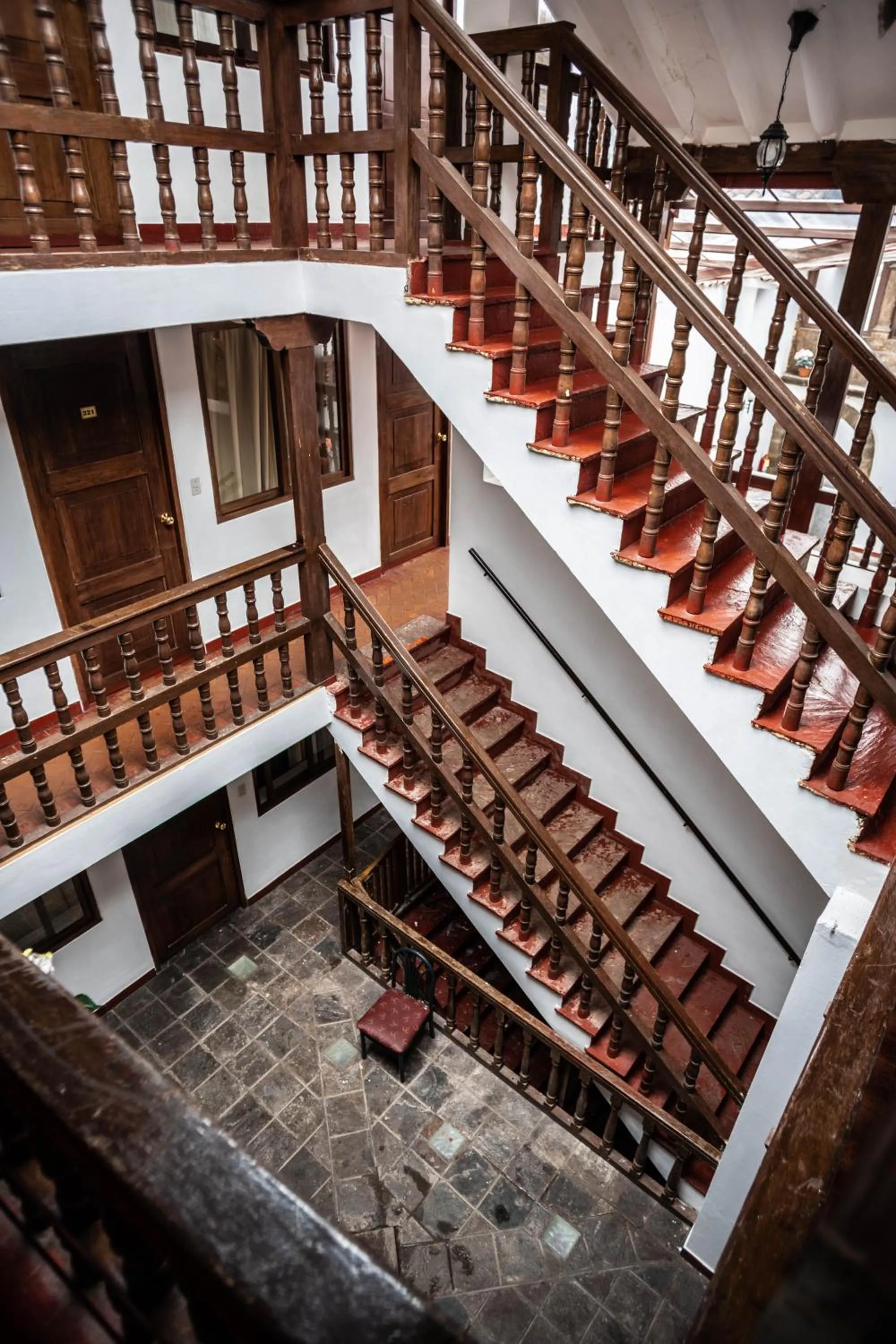 Balcony/Terrace in Hotel Cusco Plaza Saphi