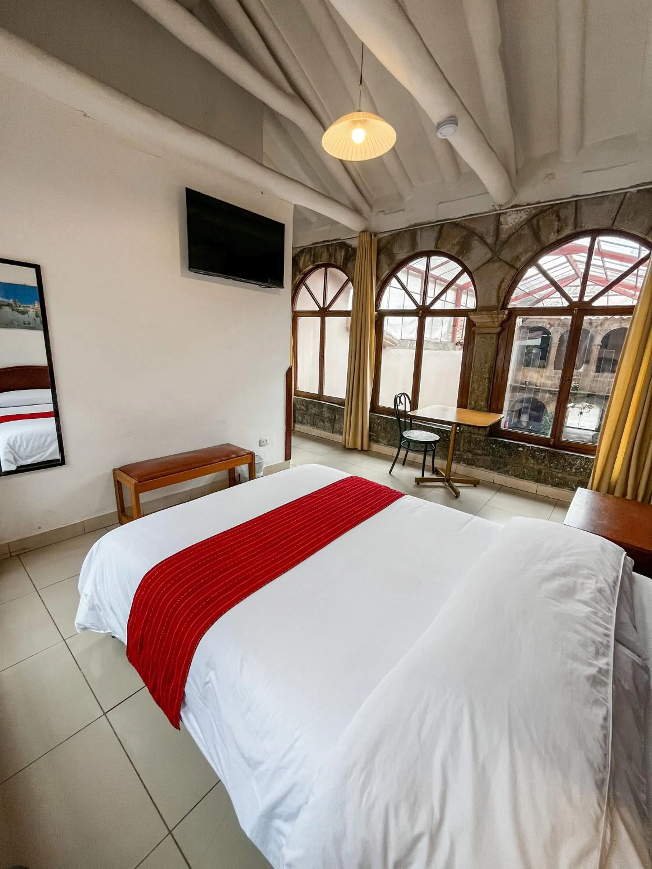 Bedroom, Bed in Hotel Cusco Plaza Saphi