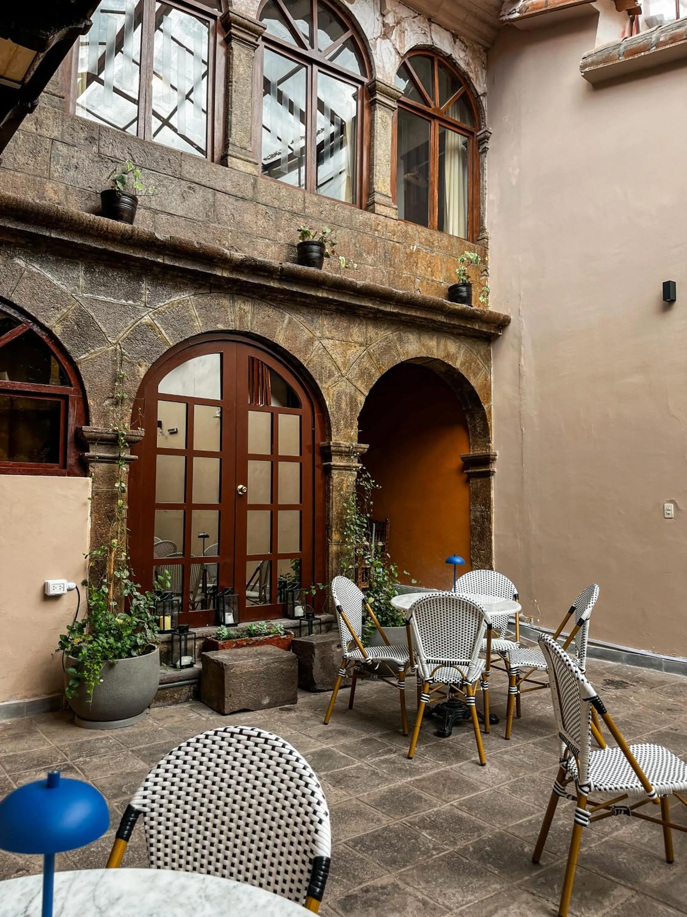 Patio in Hotel Cusco Plaza Saphi