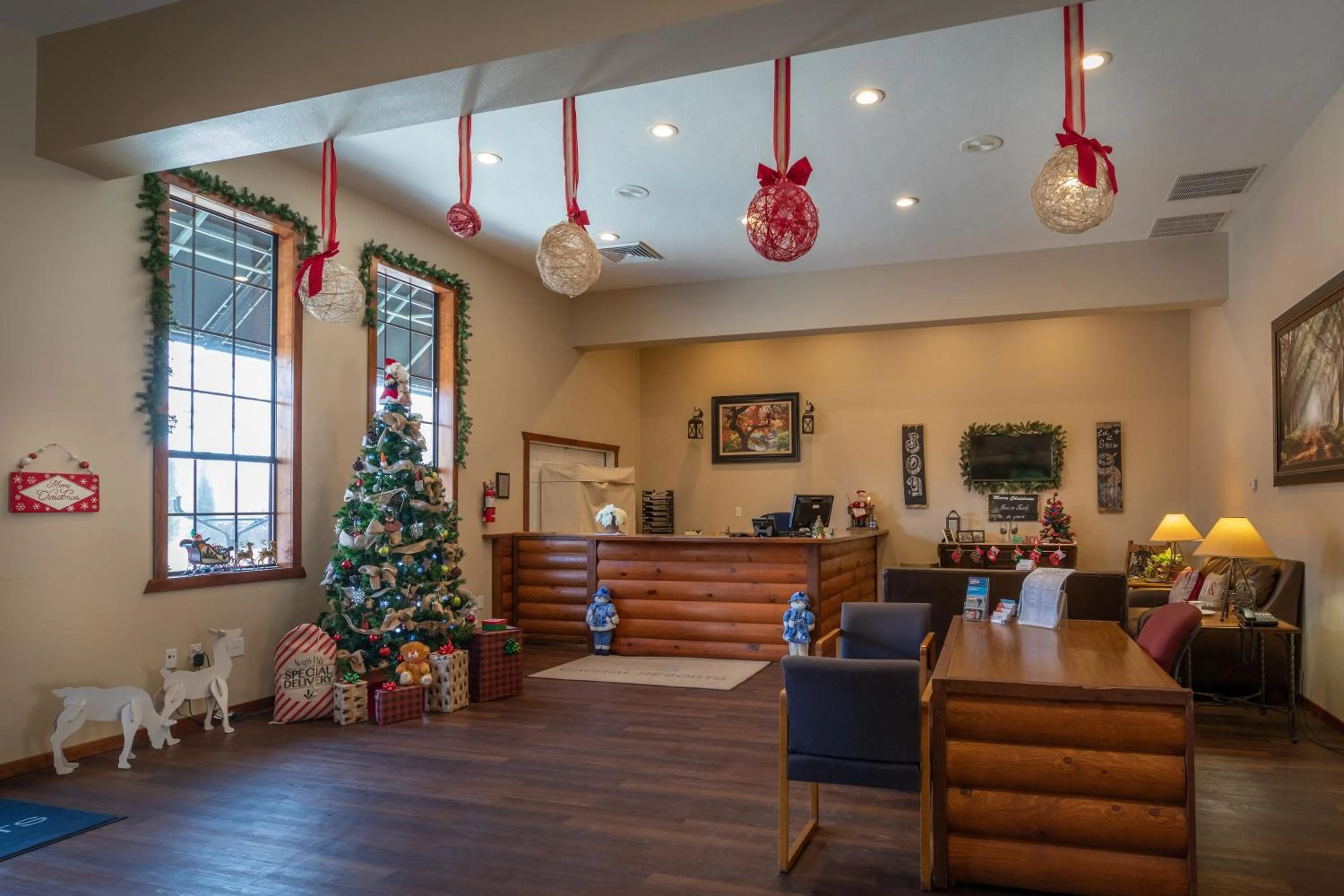 Lobby or reception in The Lodges at Table Rock