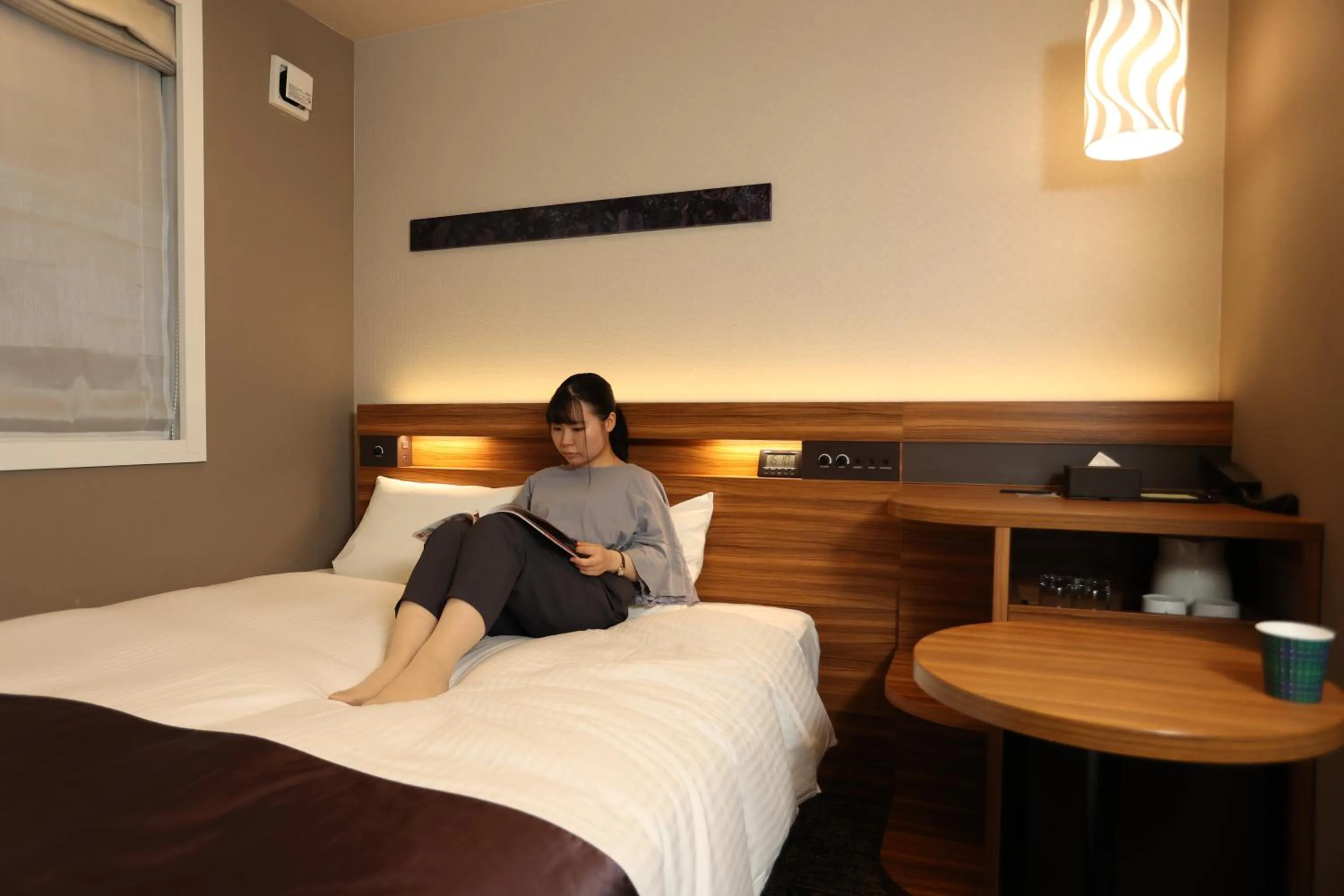 People, Bed in Urban Hotel Kyoto Shijo Premium