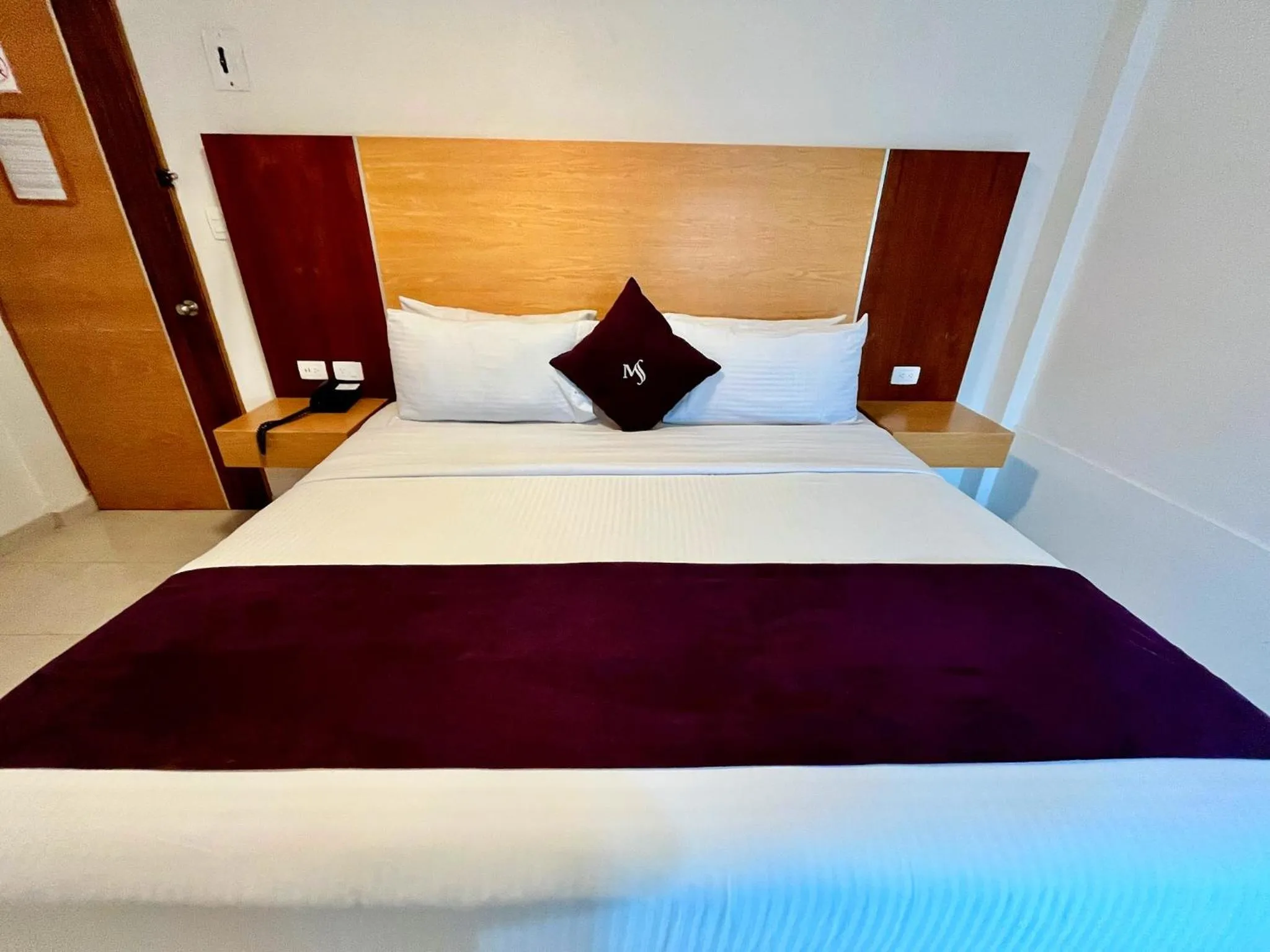 Bed in Hotel Posada Maria Sofia