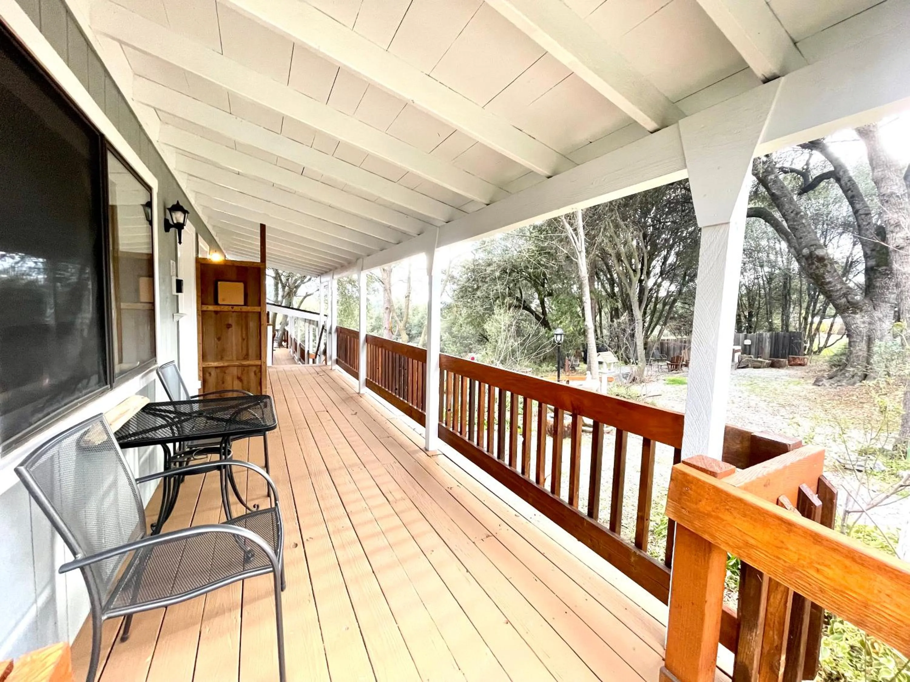 Patio in Sierra Mountain Lodge - Vacation Rentals - Yosemite