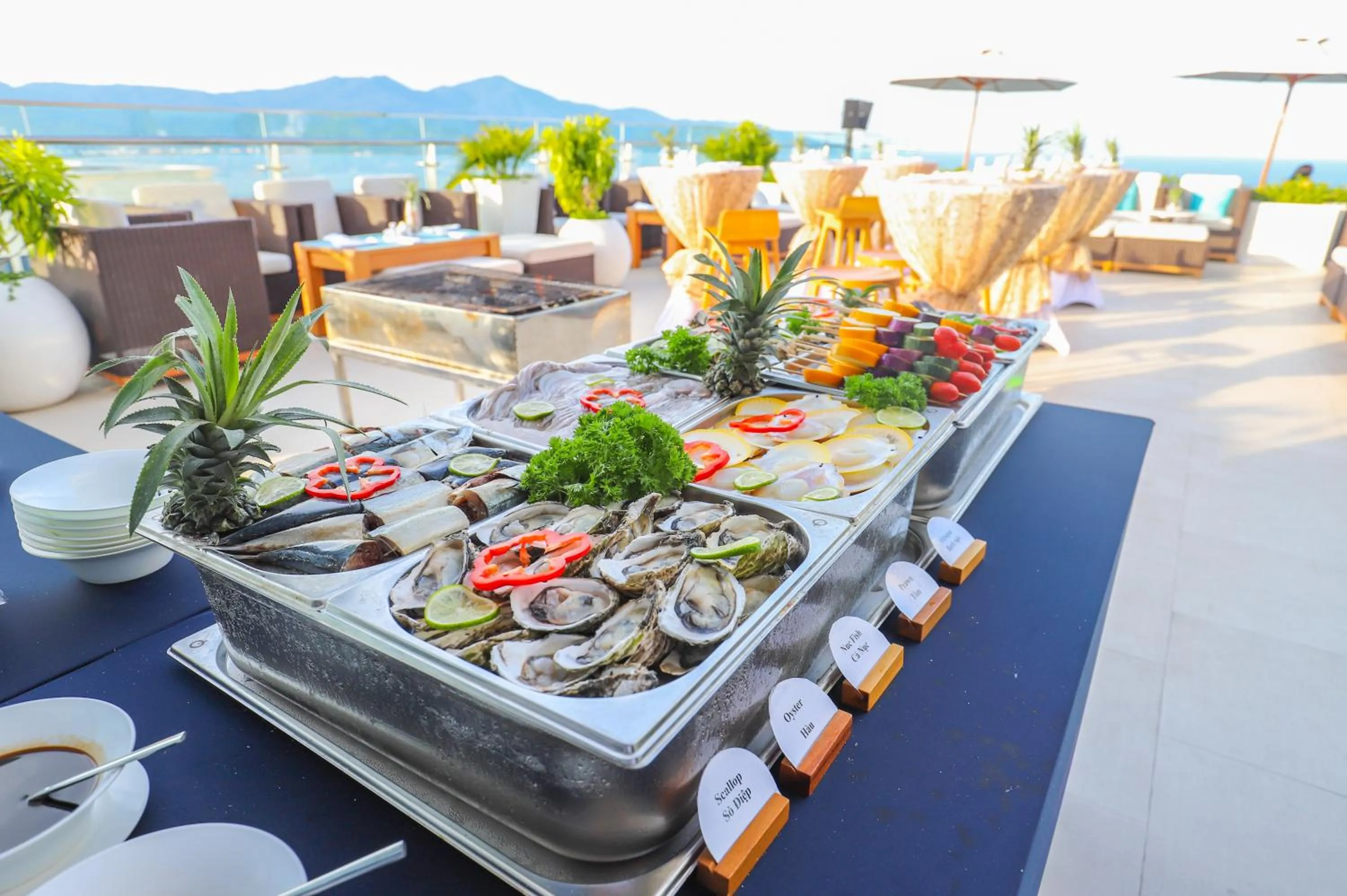 BBQ facilities in TMS Hotel Da Nang Beach