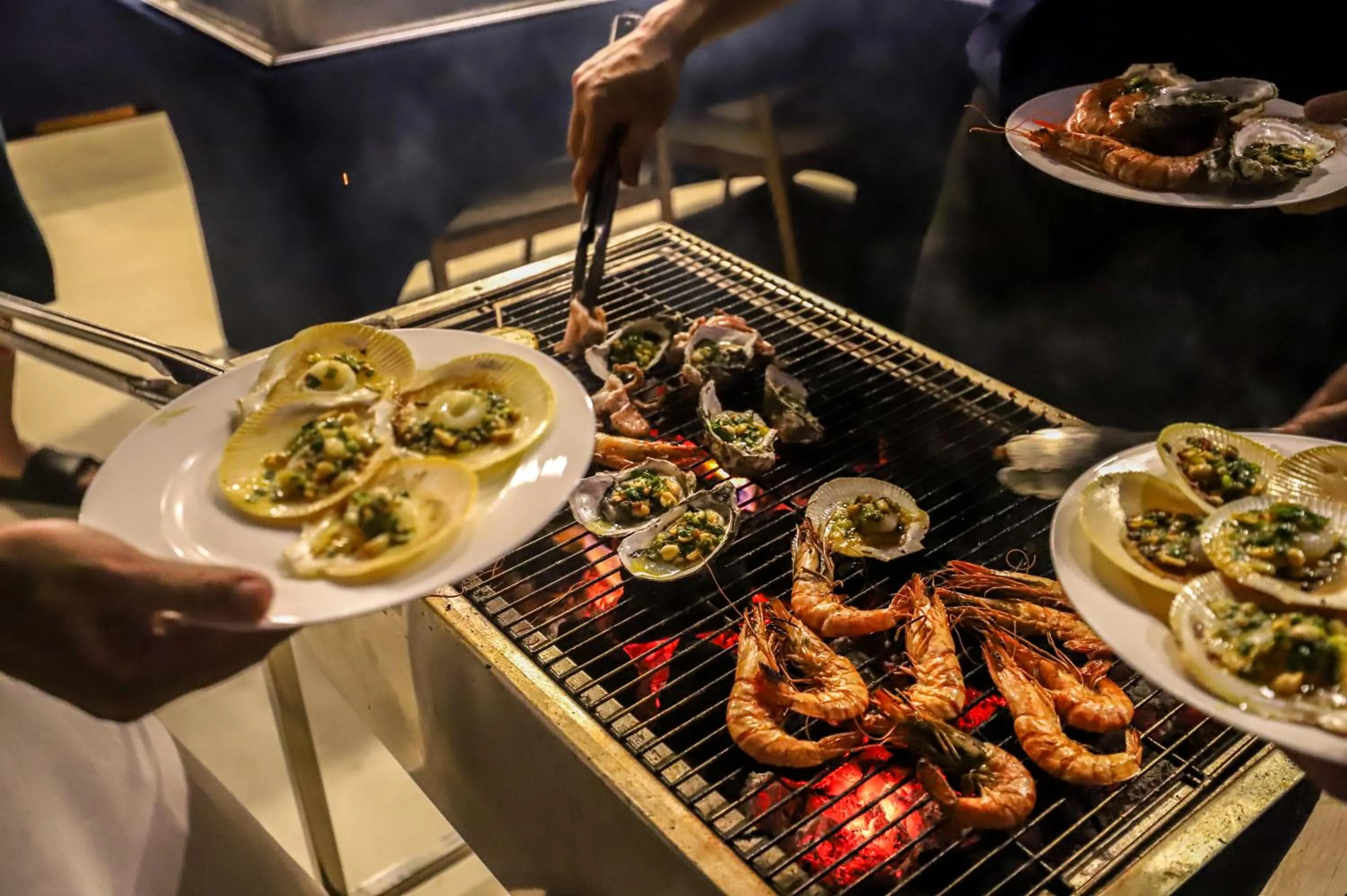 BBQ facilities in TMS Hotel Da Nang Beach