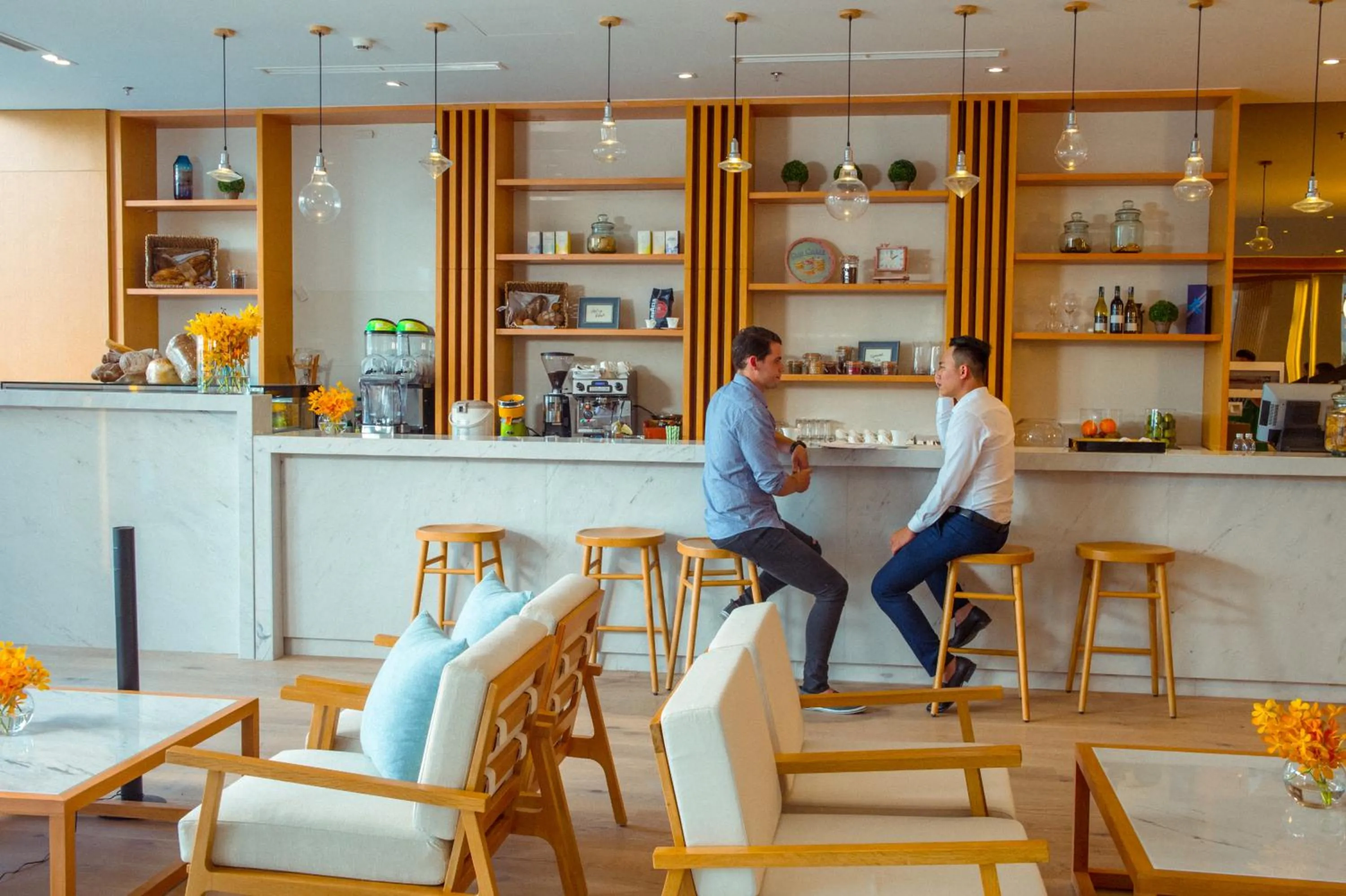 Lounge or bar in TMS Hotel Da Nang Beach