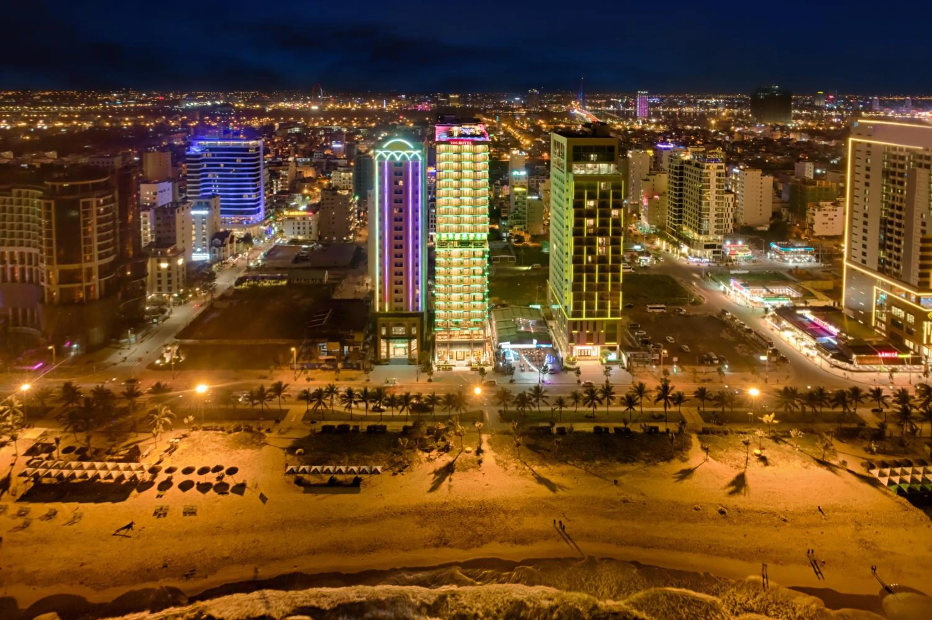 City view in TMS Hotel Da Nang Beach