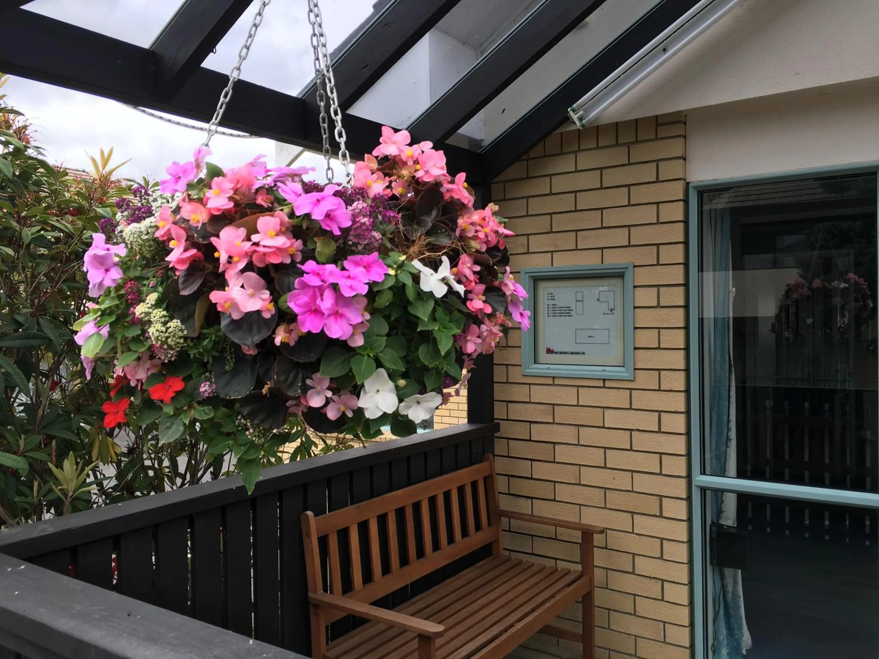 Balcony/Terrace in Fenton Court Motel