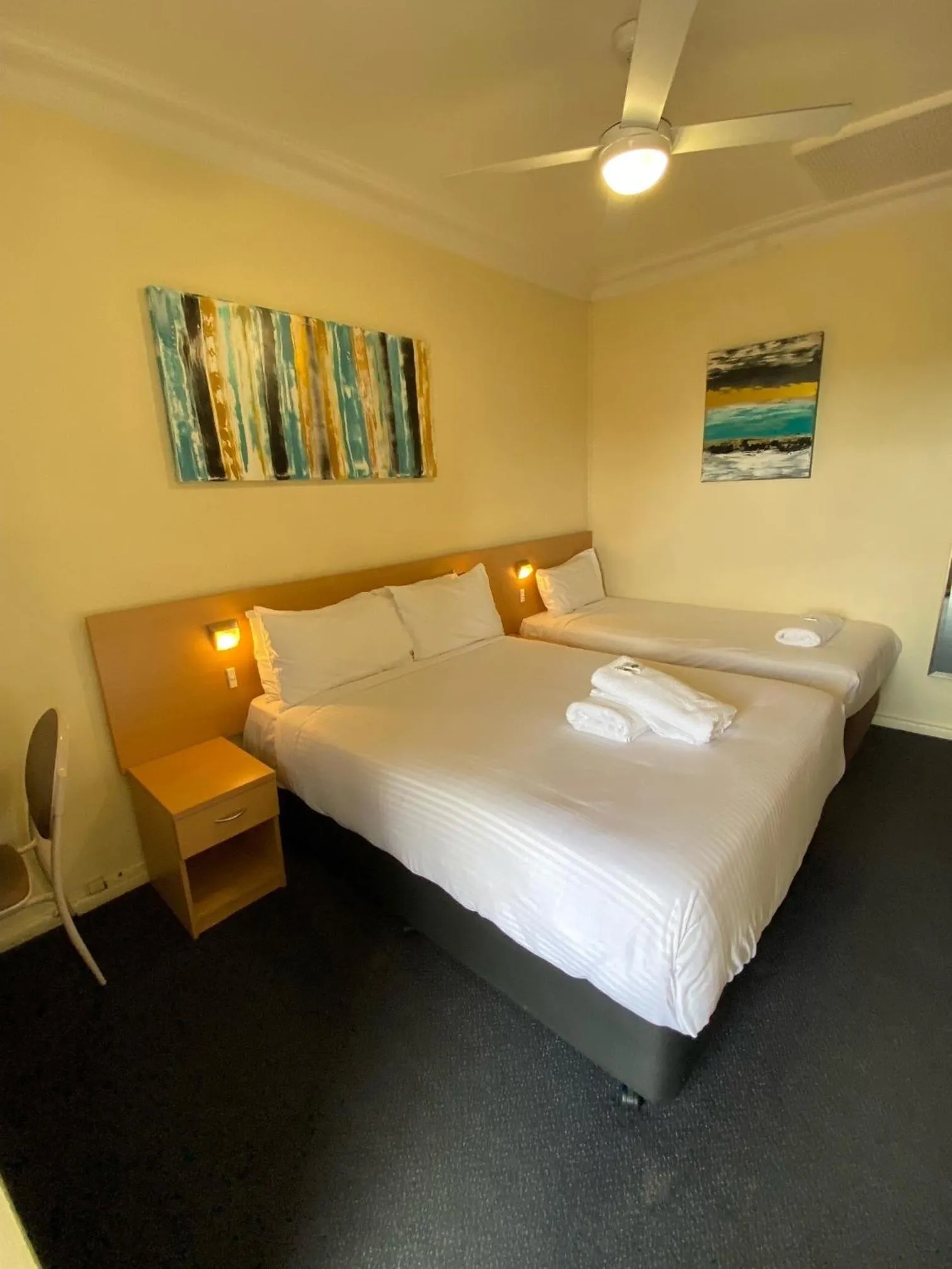 Bedroom, Bed in Maitland City Motel