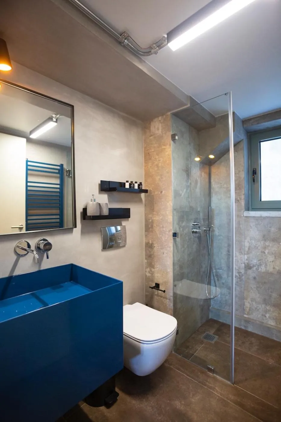 Shower in The Foundry Suites