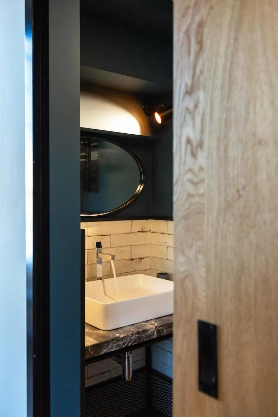 Bathroom in The Foundry Suites