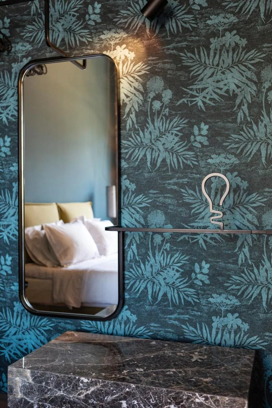 Bed in The Foundry Suites