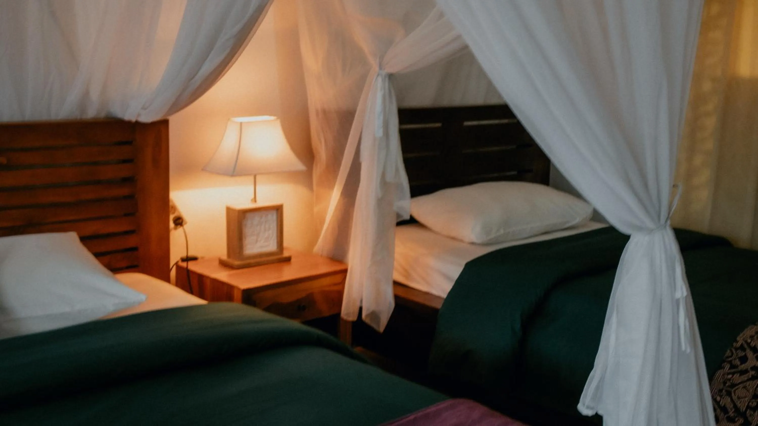 Bed in Puri Sunny Munduk , North Bali