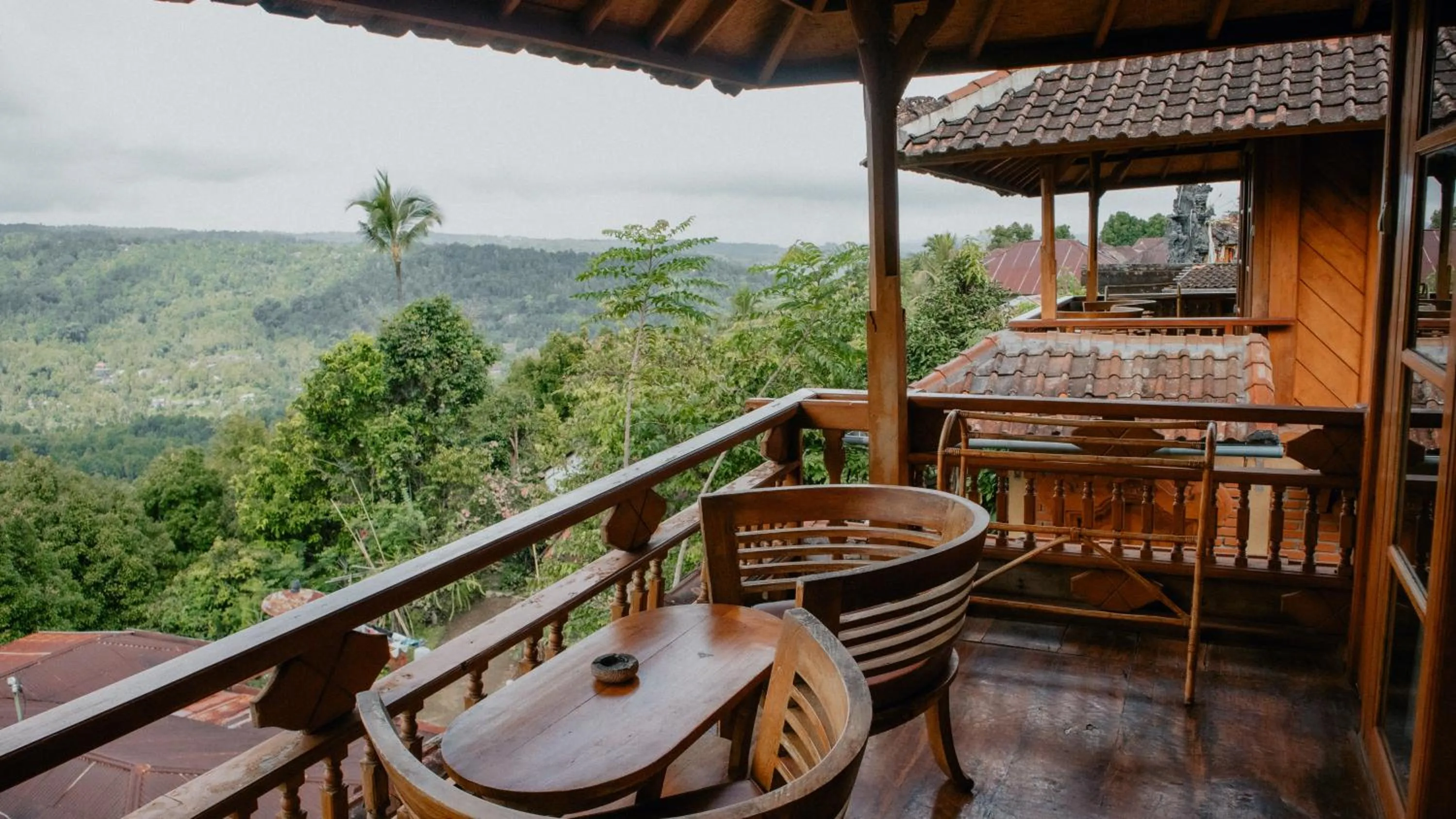 Balcony/Terrace in Puri Sunny Munduk , North Bali