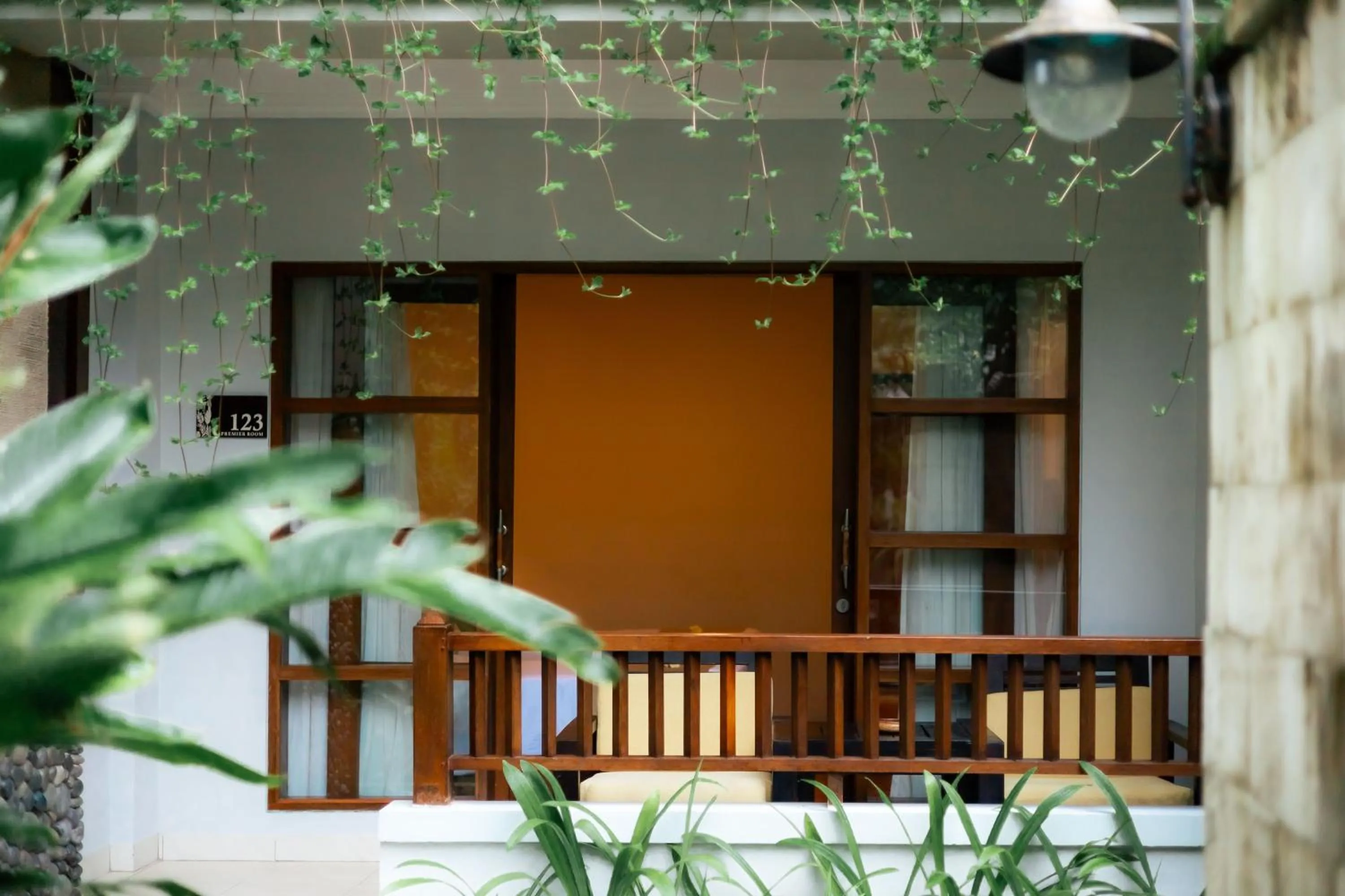 Balcony/Terrace in Fourteen Roses Beach Hotel