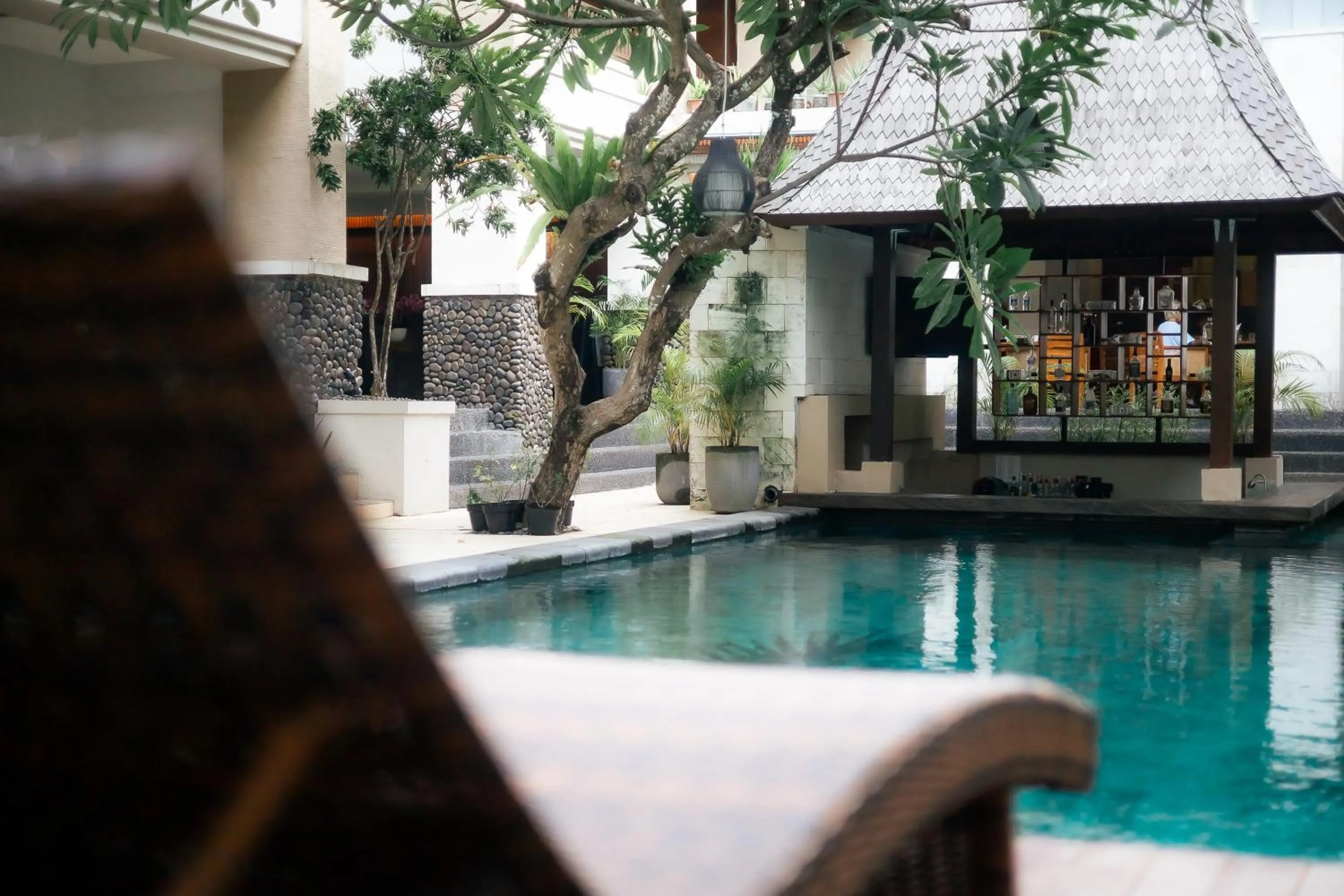 Pool view in Fourteen Roses Beach Hotel