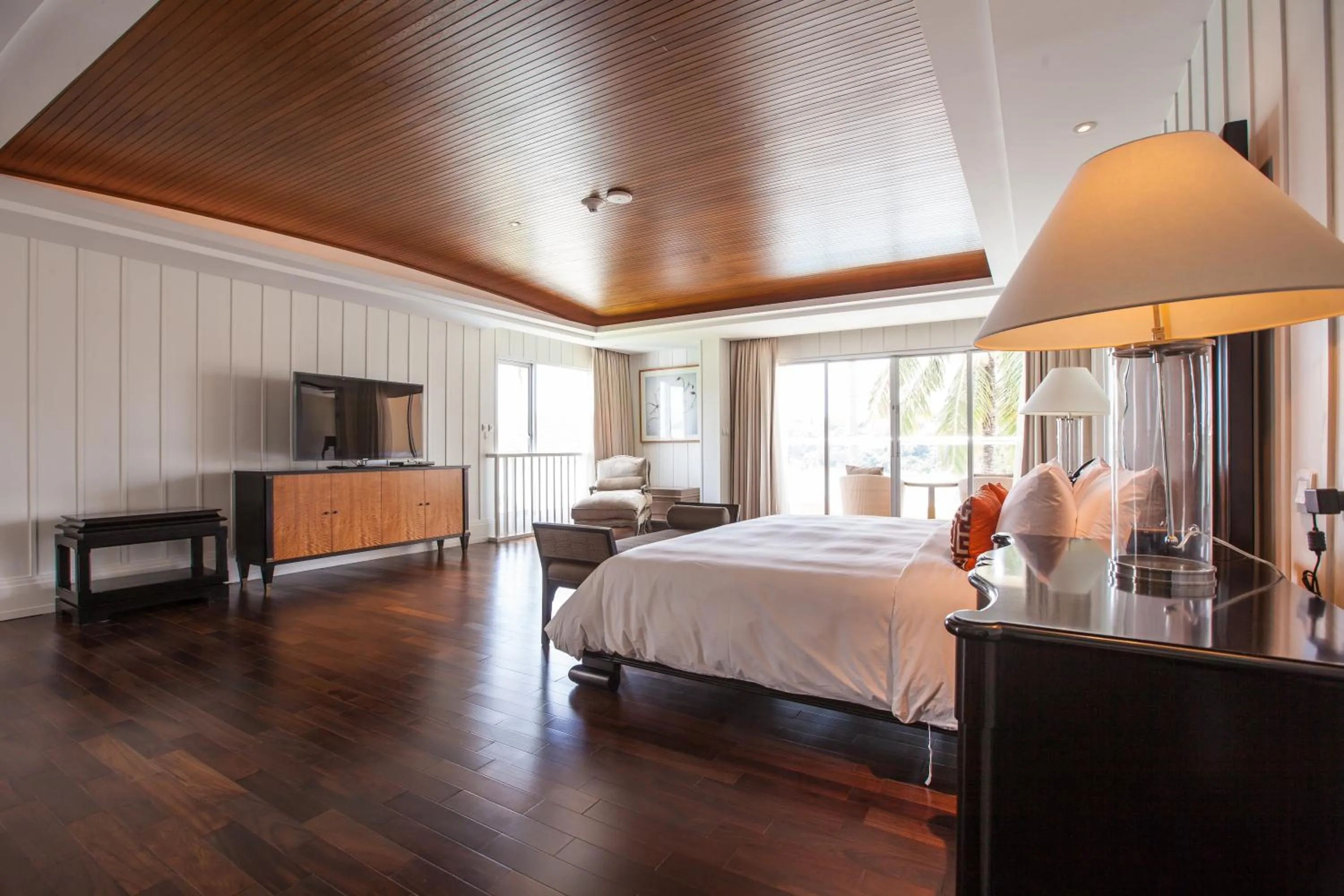 Bedroom in Phuket Panwa Beachfront Resort