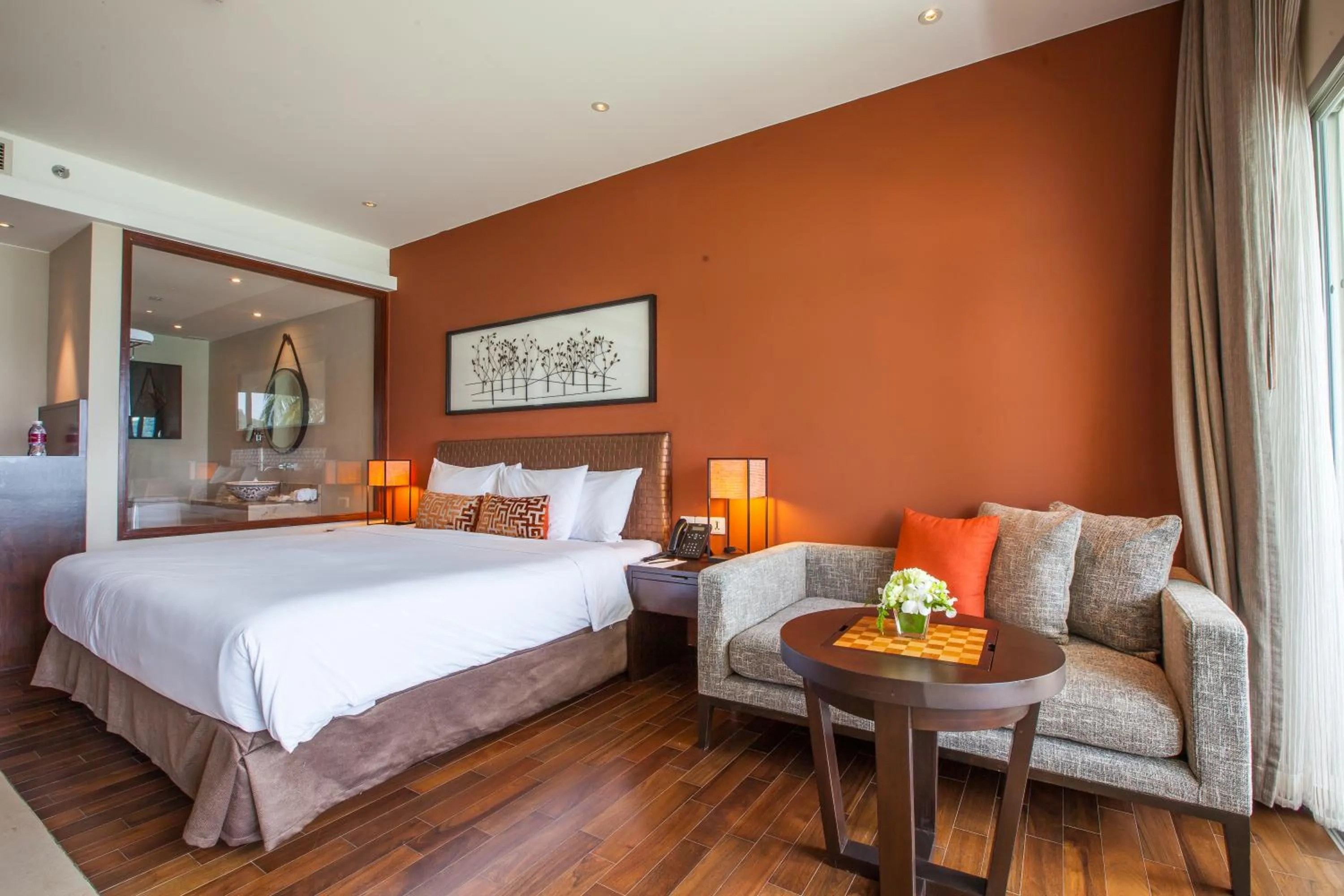 Bedroom in Phuket Panwa Beachfront Resort