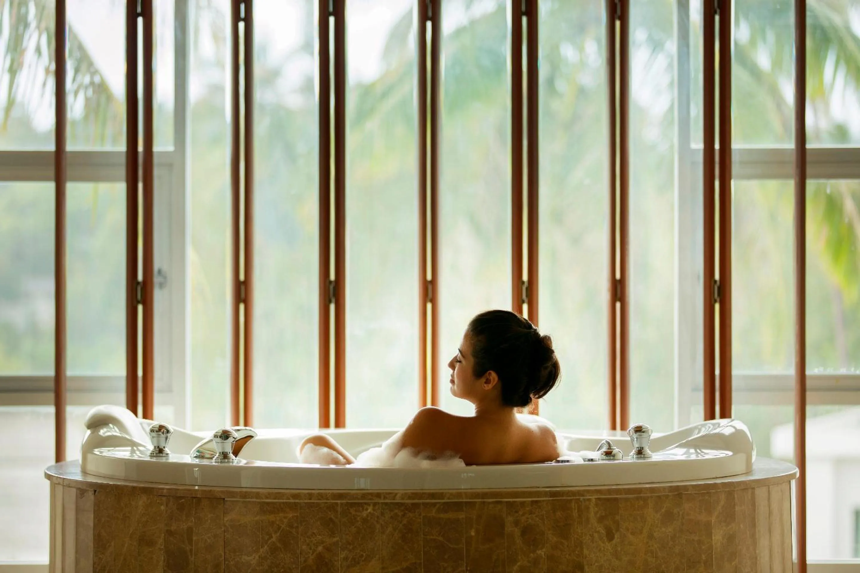 Bathroom in Phuket Panwa Beachfront Resort