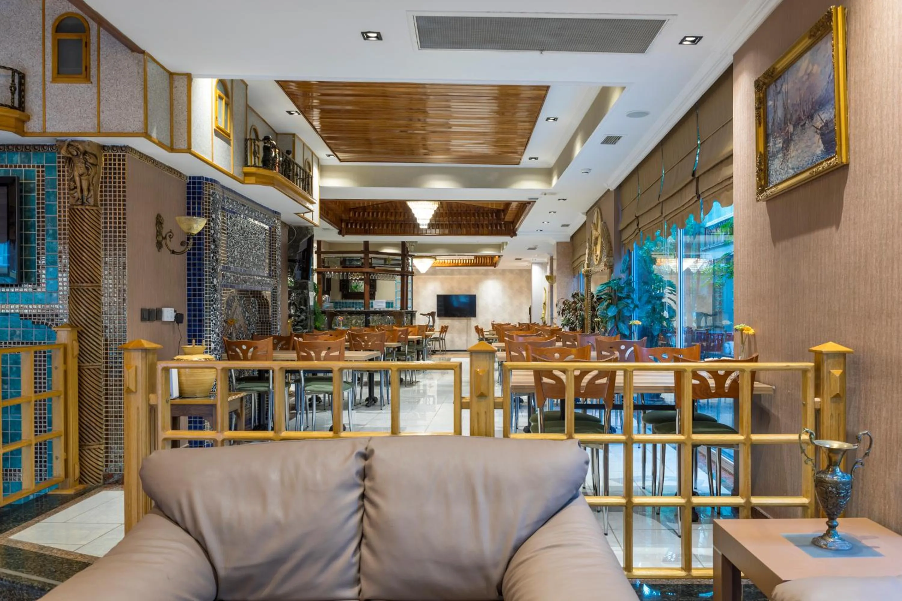 Seating area in Ankara Royal Hotel