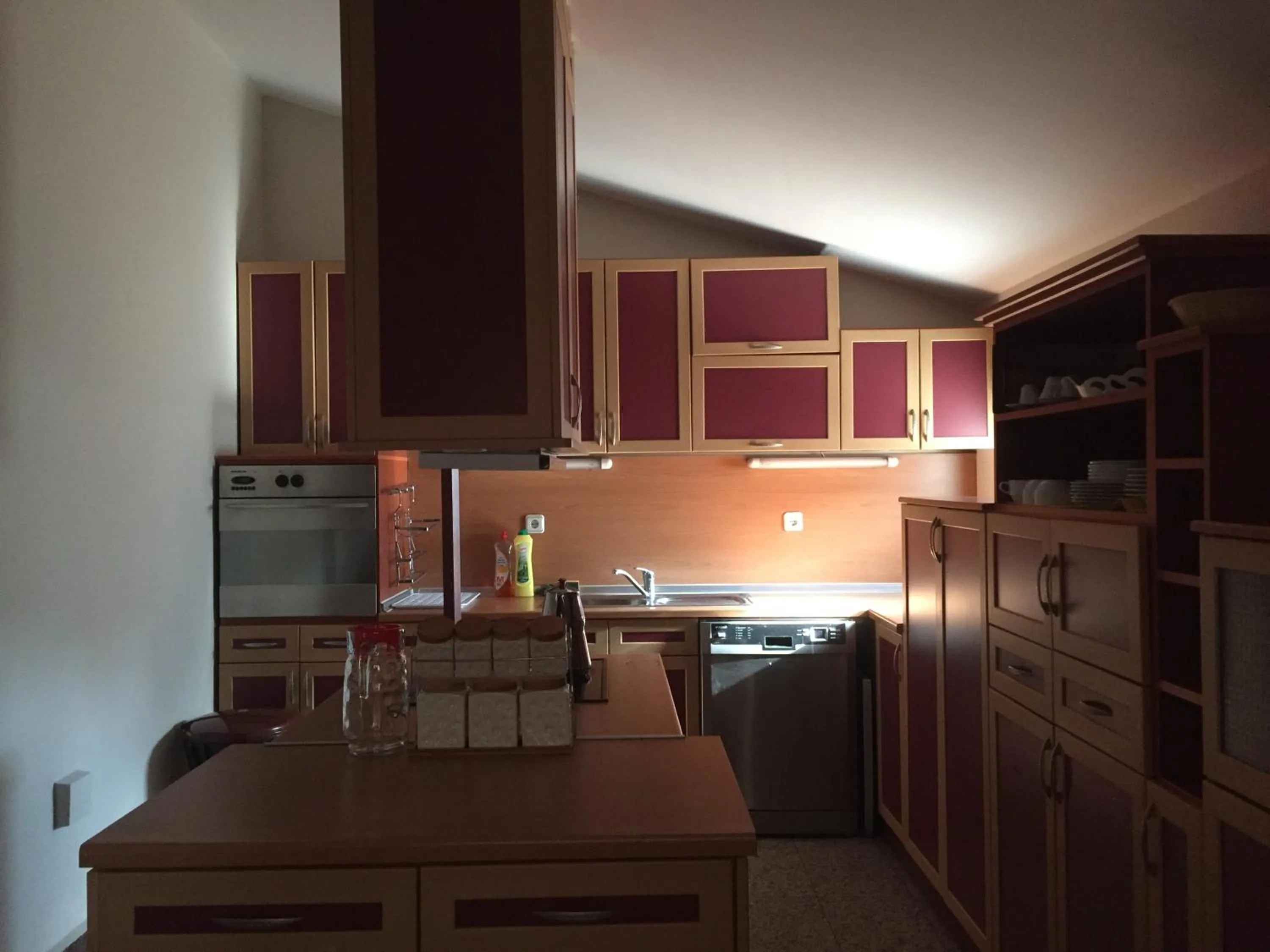 Kitchen or kitchenette in Hotel Eken Prestige