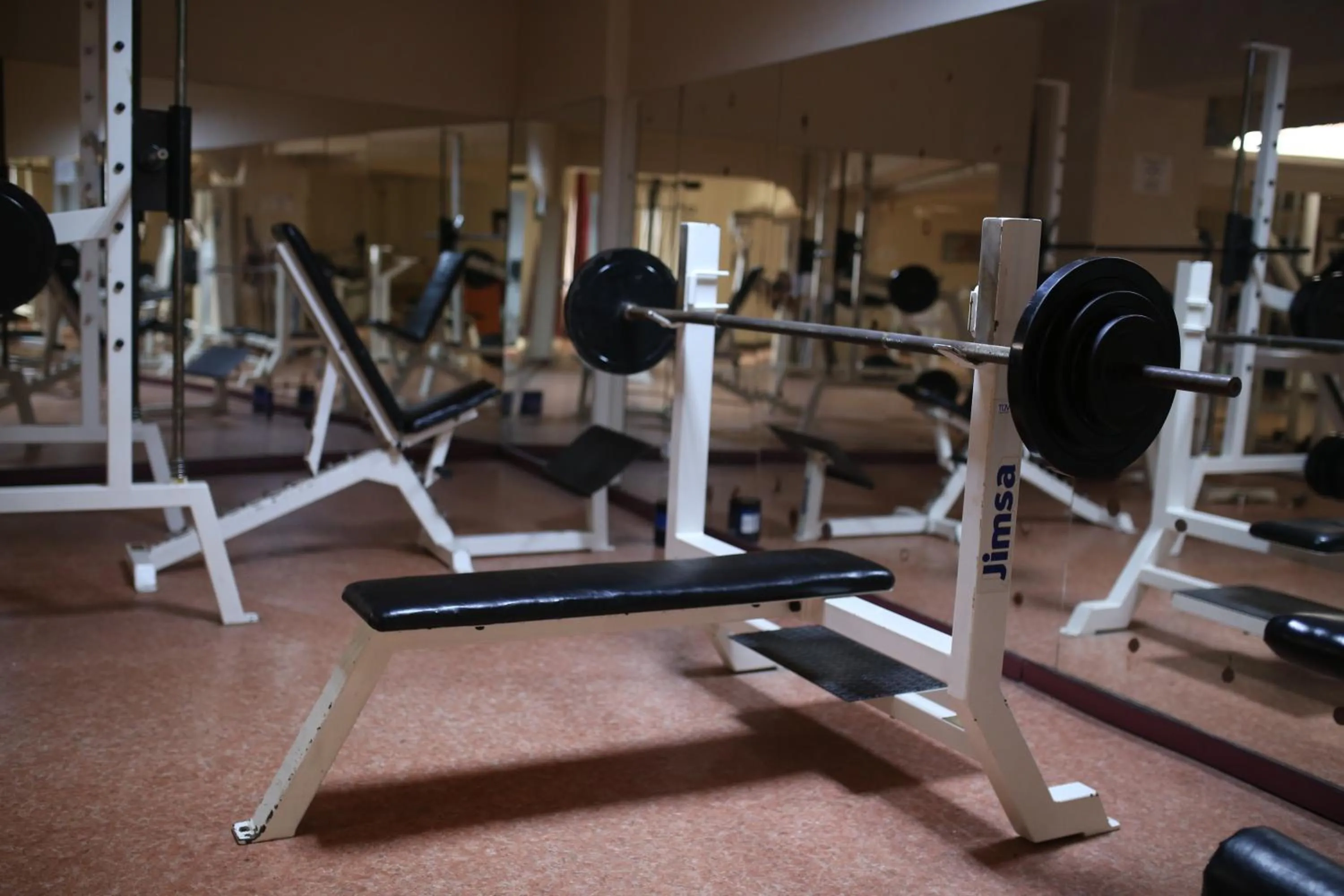 Fitness centre/facilities in Hotel Eken Prestige