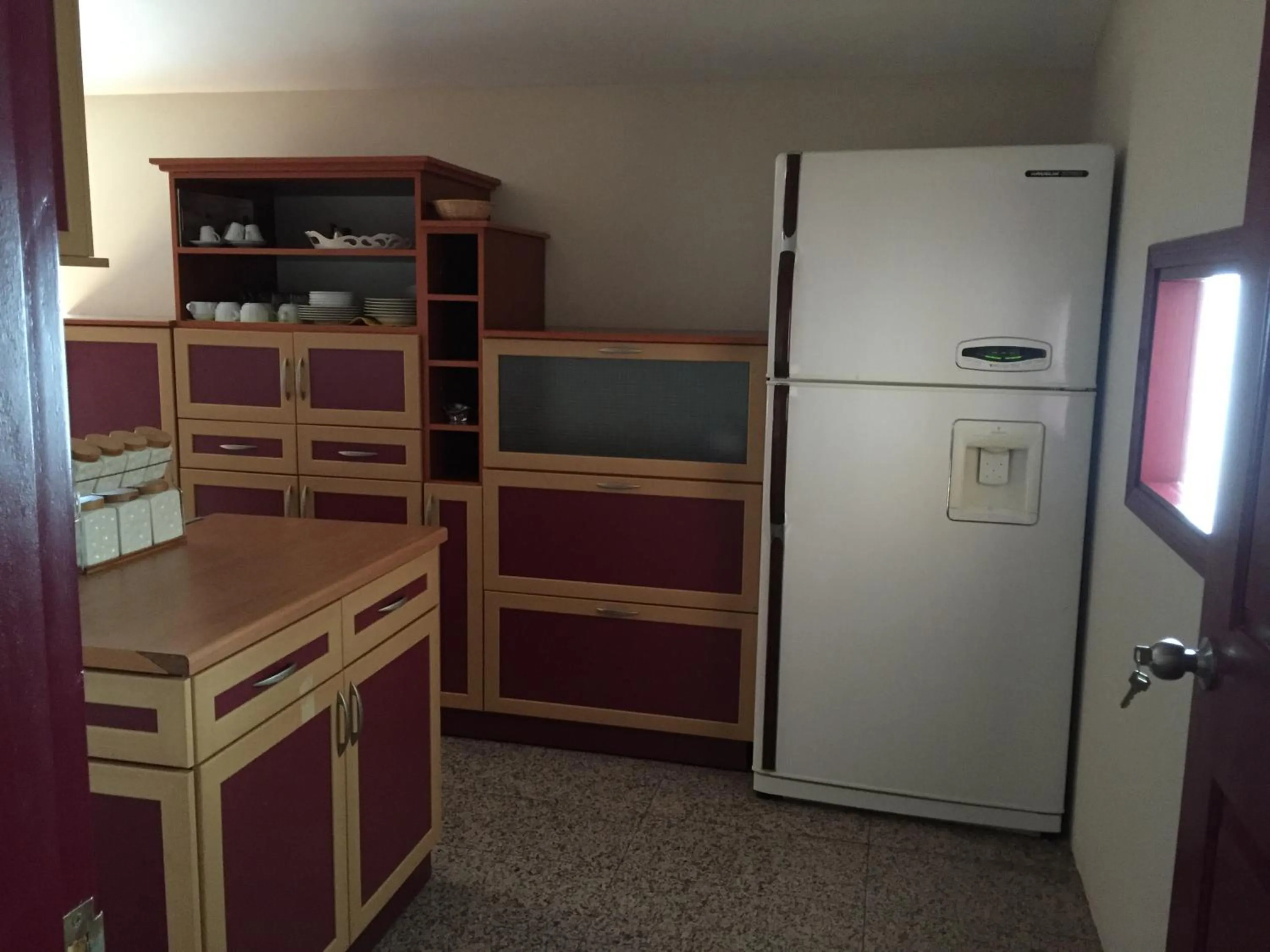 Kitchen or kitchenette in Hotel Eken Prestige