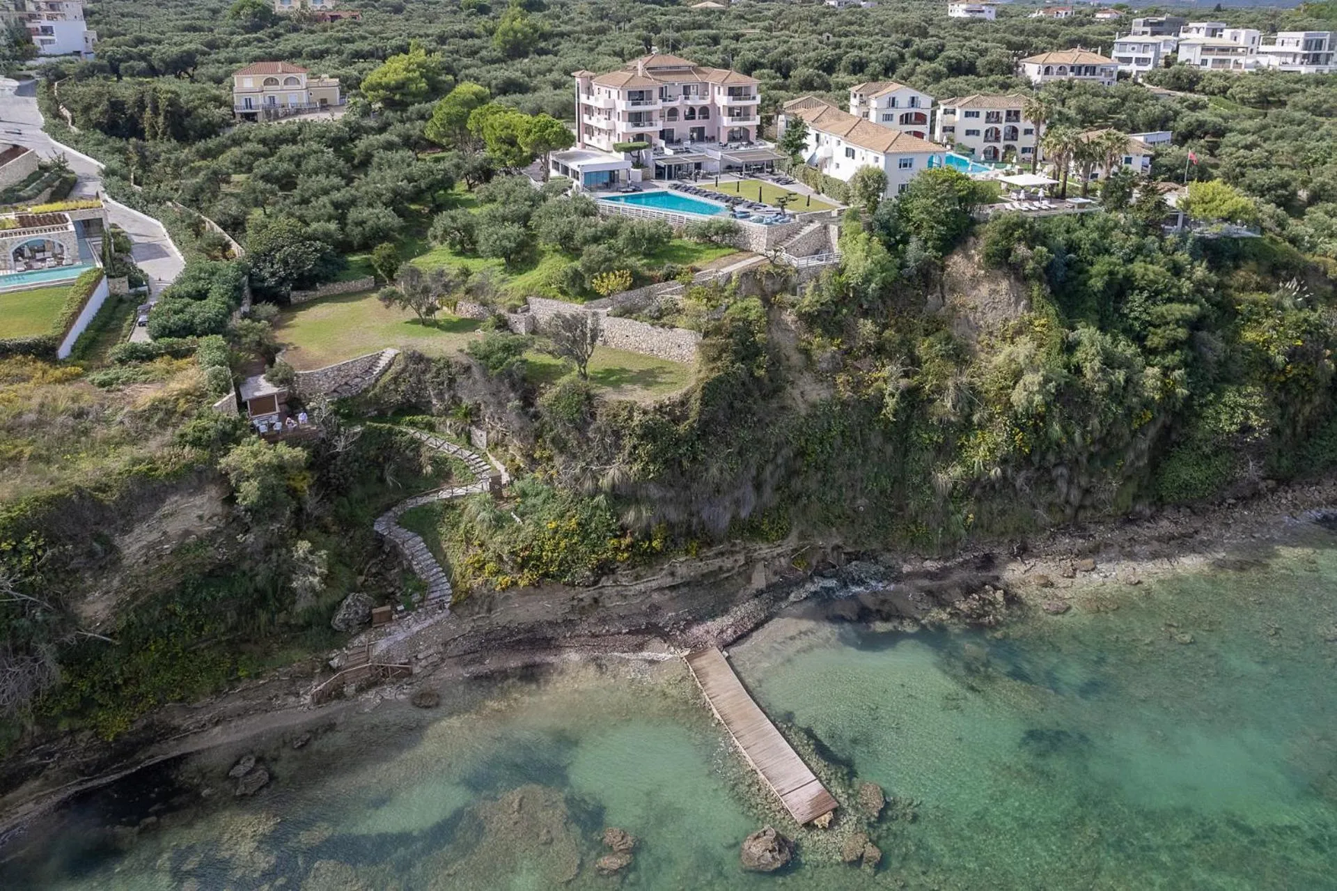 Property building in Kymothoe Elite Suites