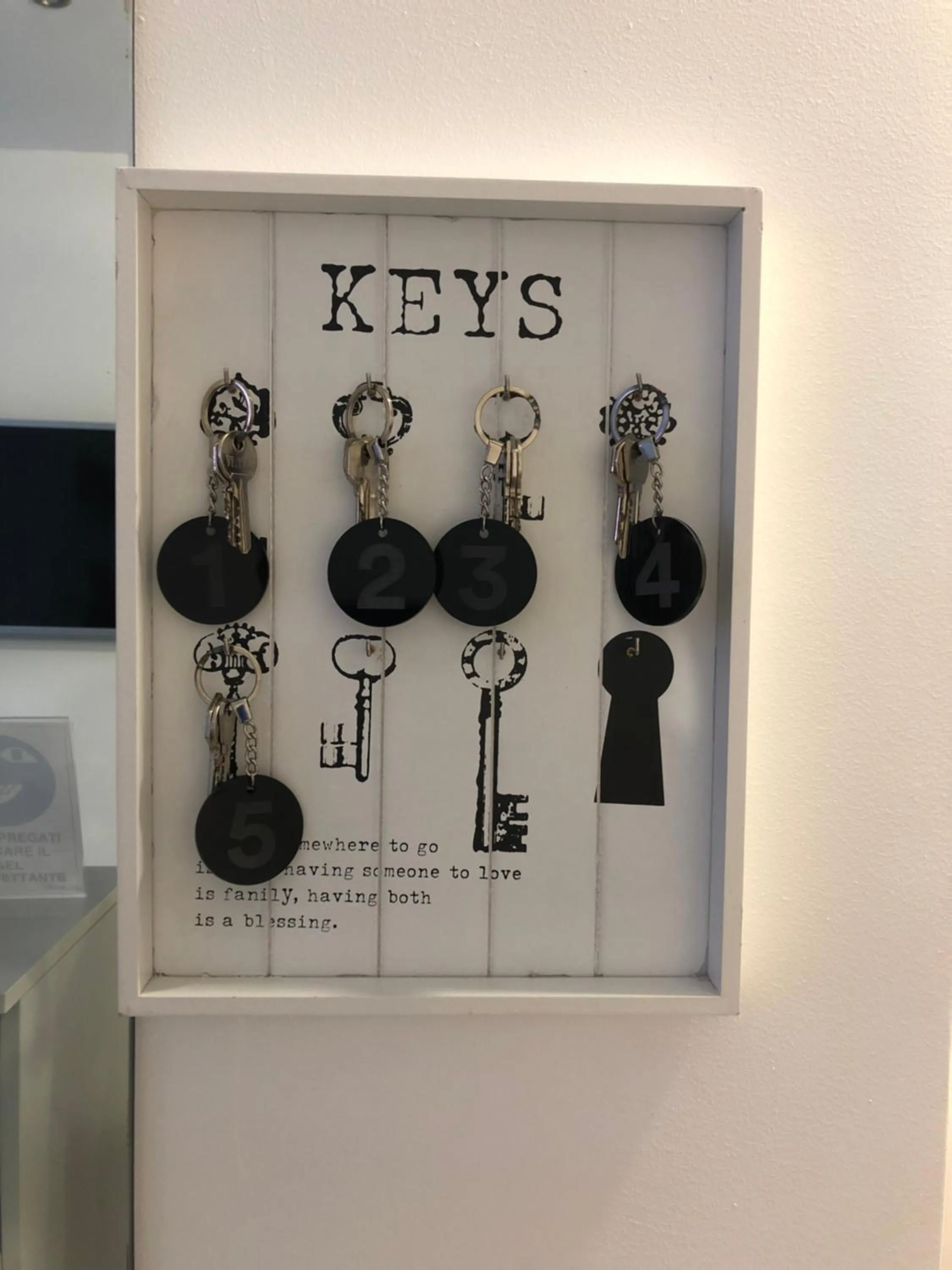 Lobby or reception in Le Tre Rose