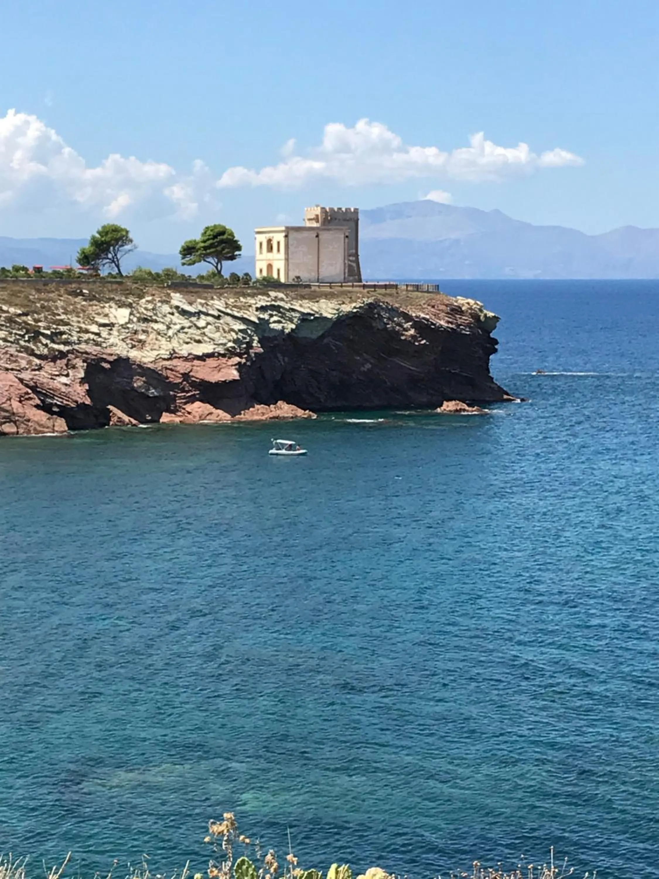 Natural landscape in Le Tre Rose