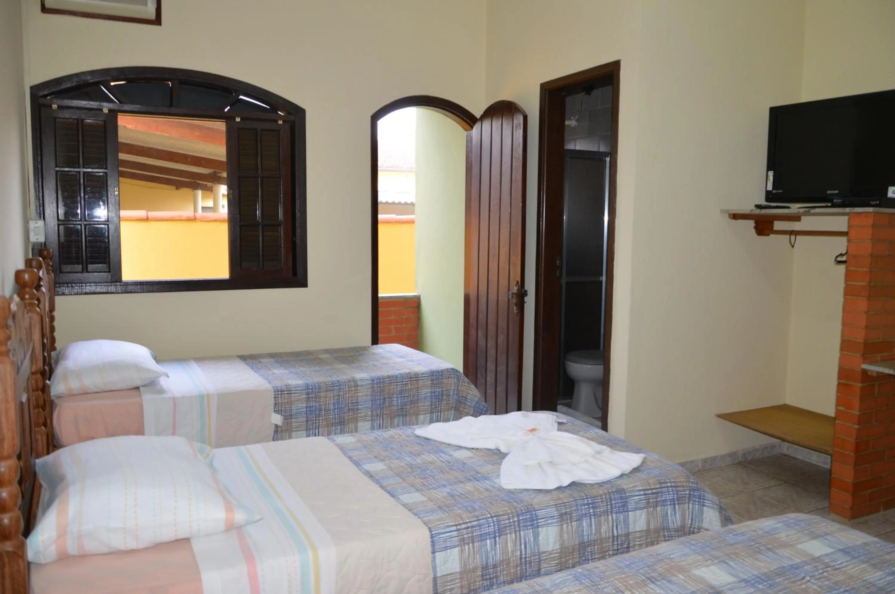 Bed in Hotel Colonial