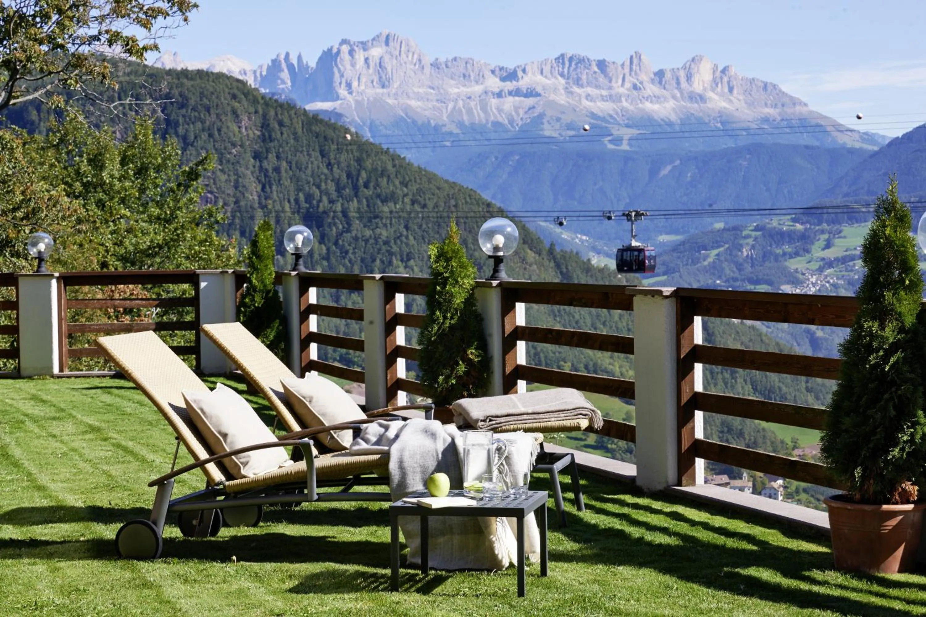 Garden in Chalet Grumer Suites&Spa