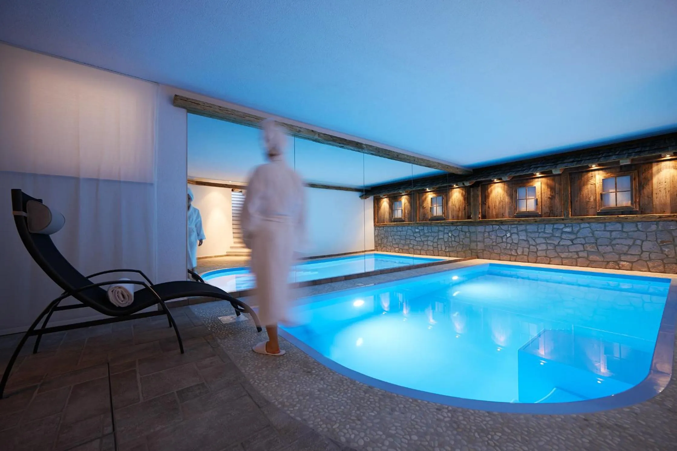 Swimming pool in Chalet Grumer Suites&Spa