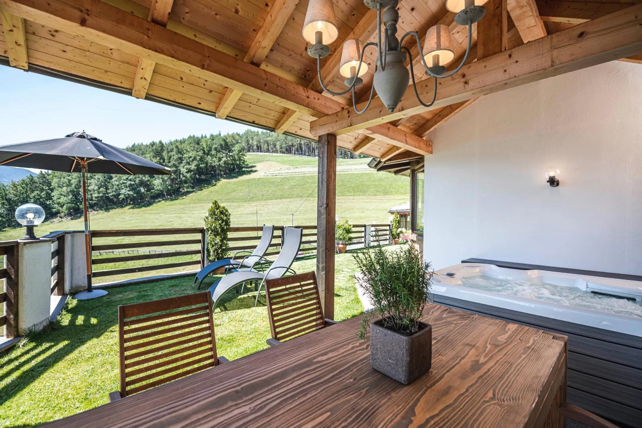 Garden in Chalet Grumer Suites&Spa