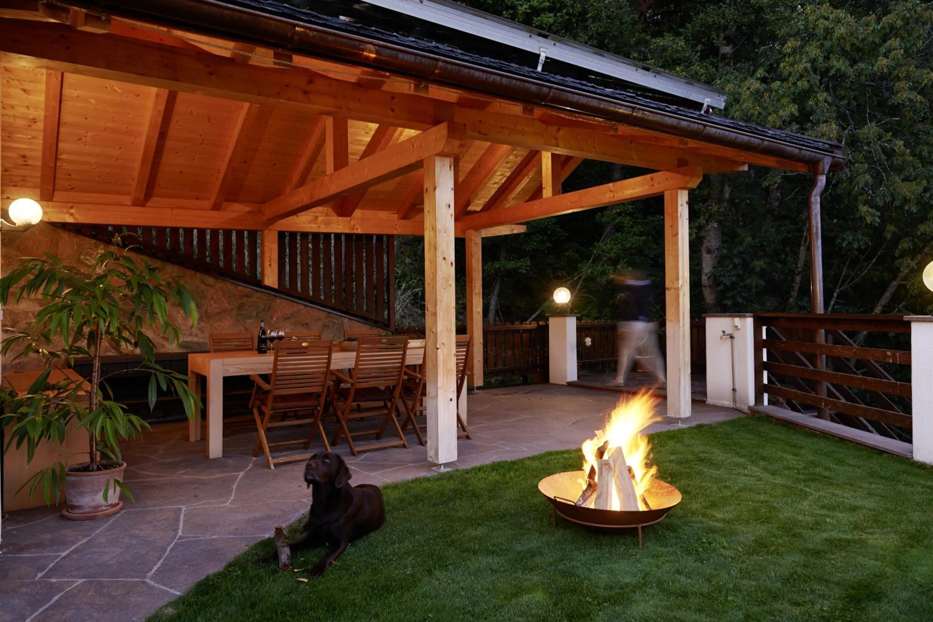 Garden in Chalet Grumer Suites&Spa