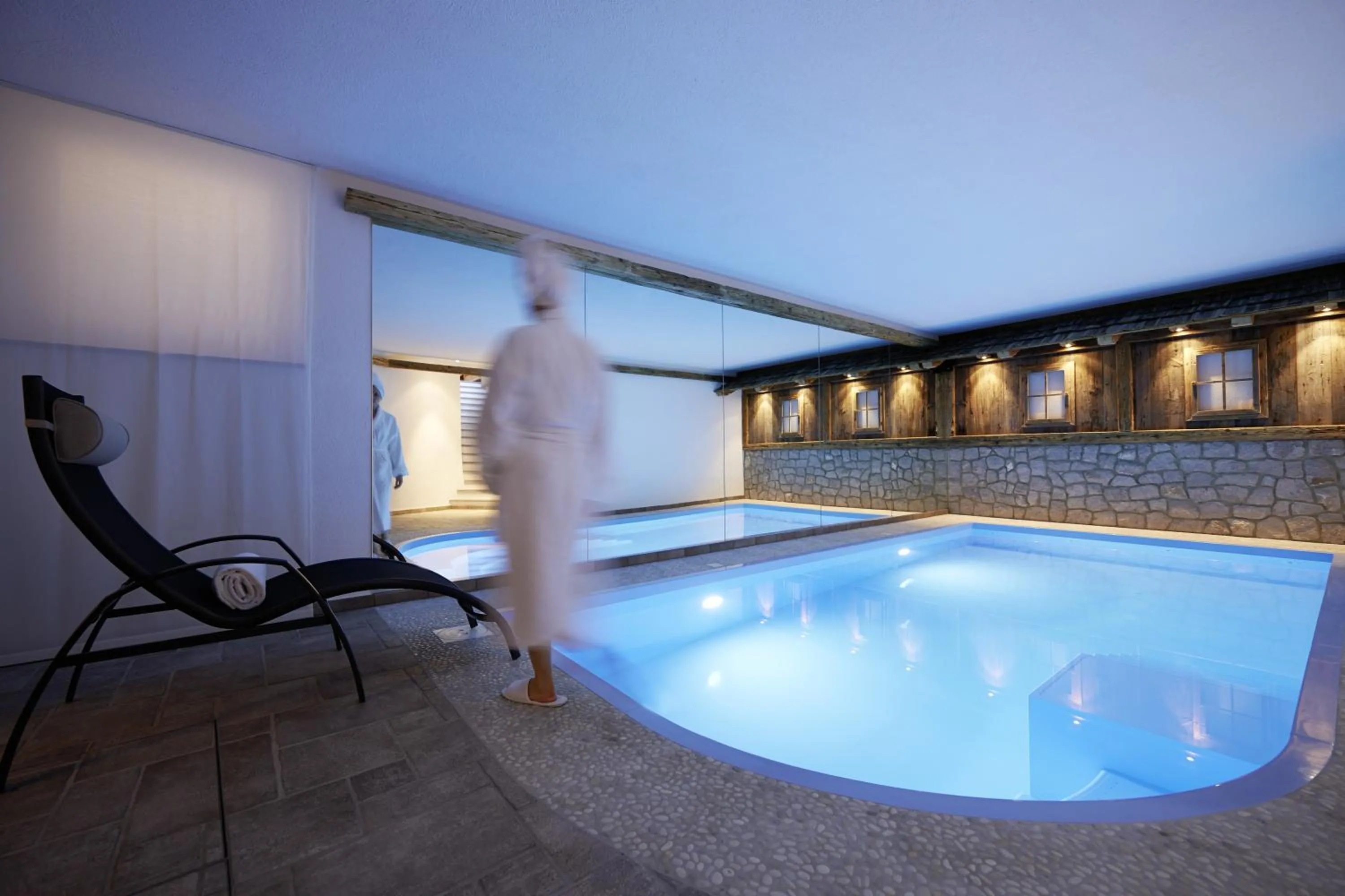 Swimming pool in Chalet Grumer Suites&Spa