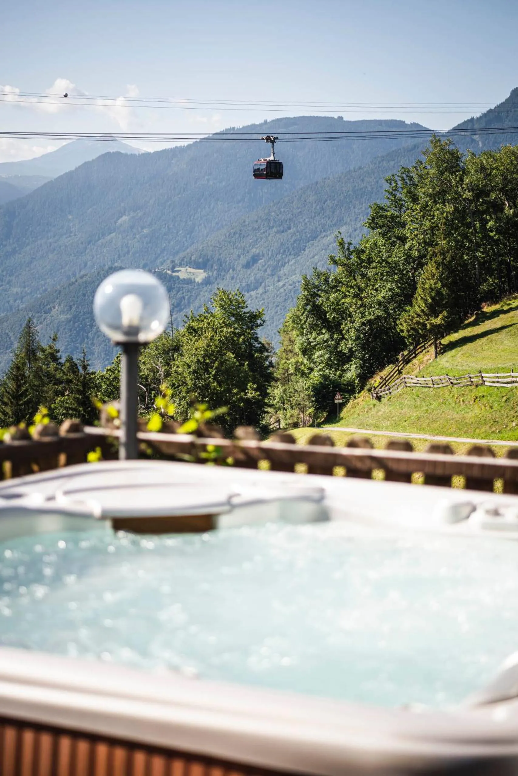 Hot Tub in Chalet Grumer Suites&Spa