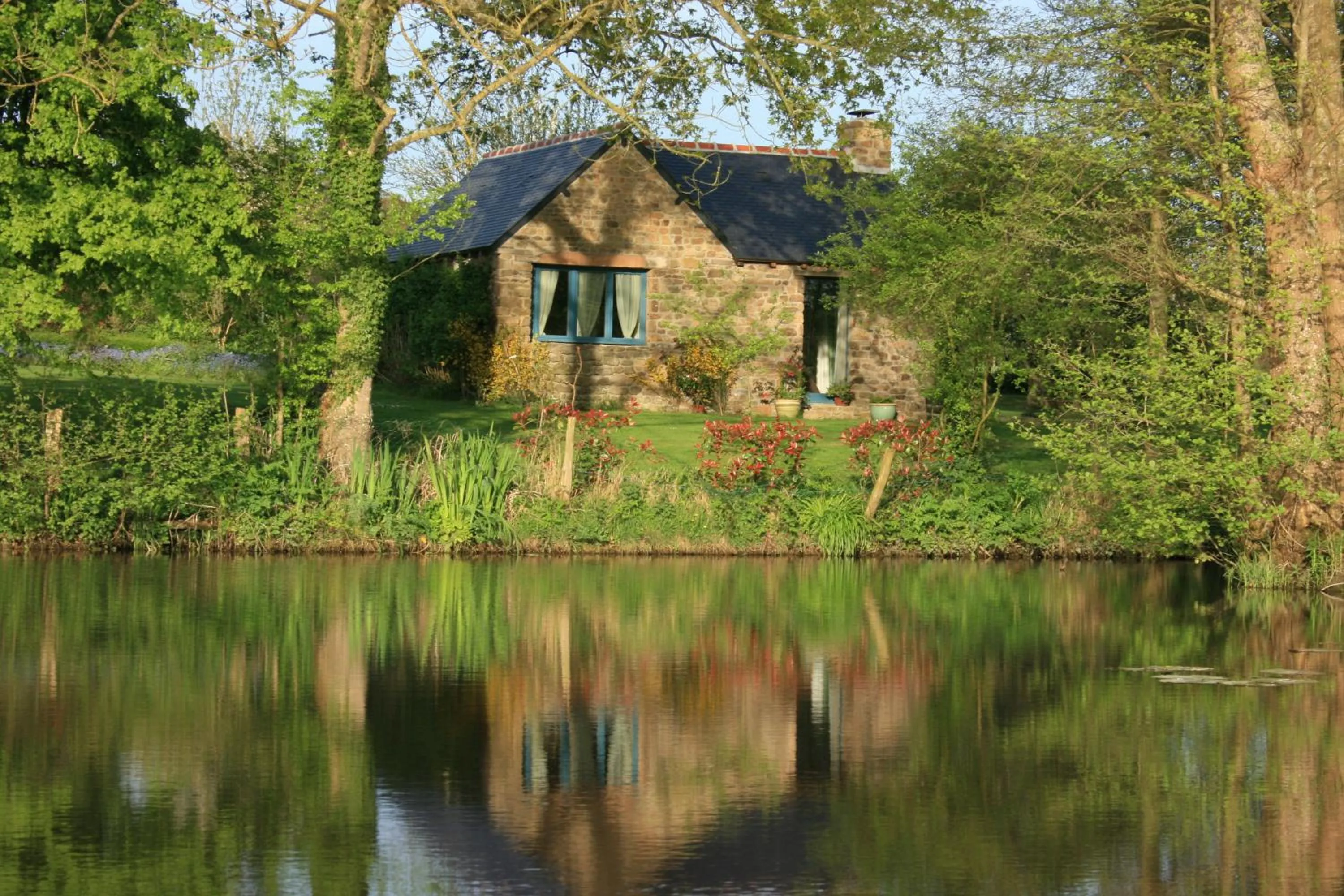 River view in Au Pont Ricoul