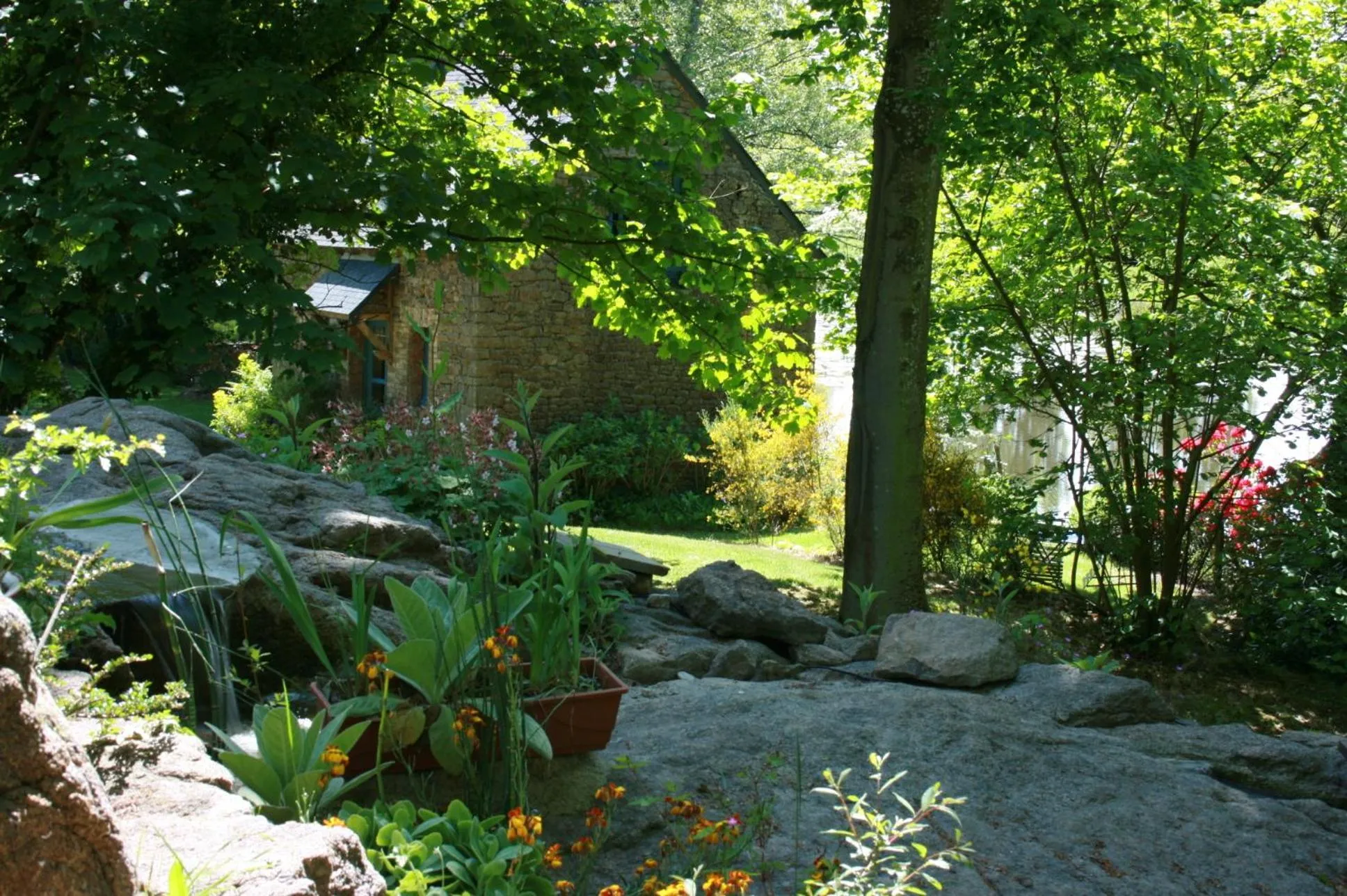 Area and facilities in Au Pont Ricoul