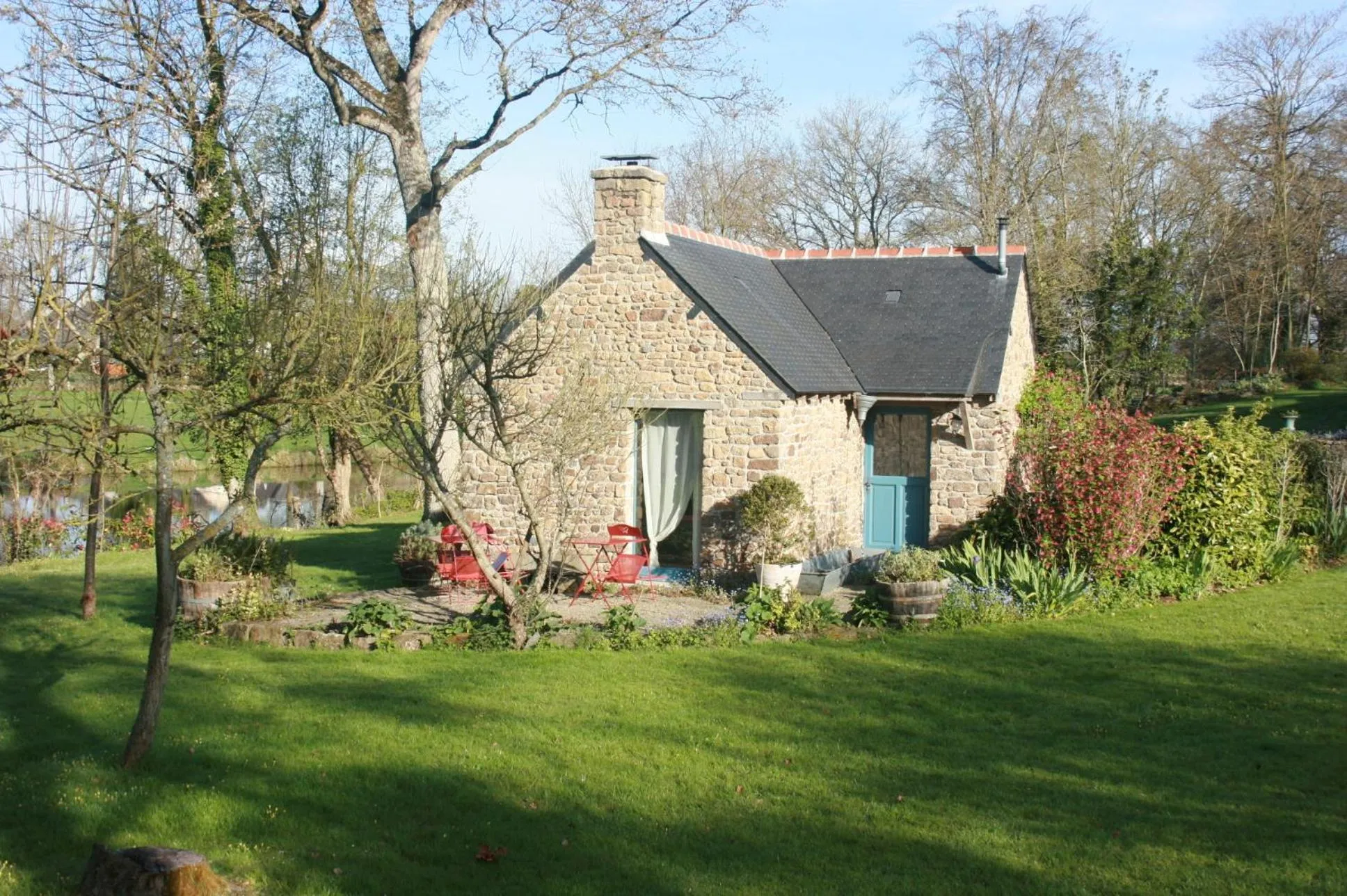 Garden in Au Pont Ricoul