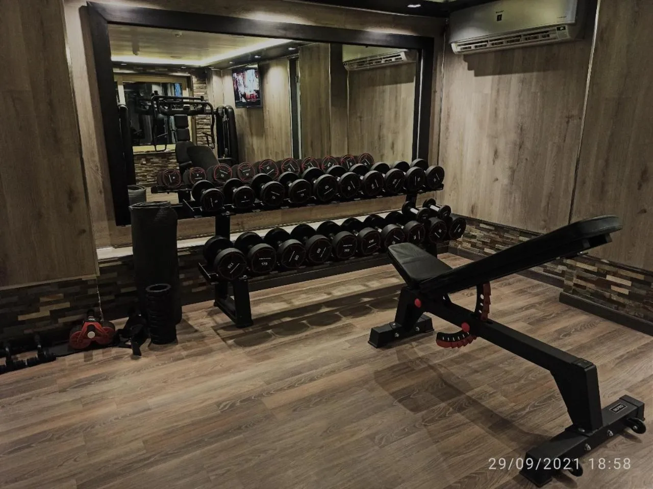 Fitness centre/facilities in Dolphin Ras El-Bar Hotel