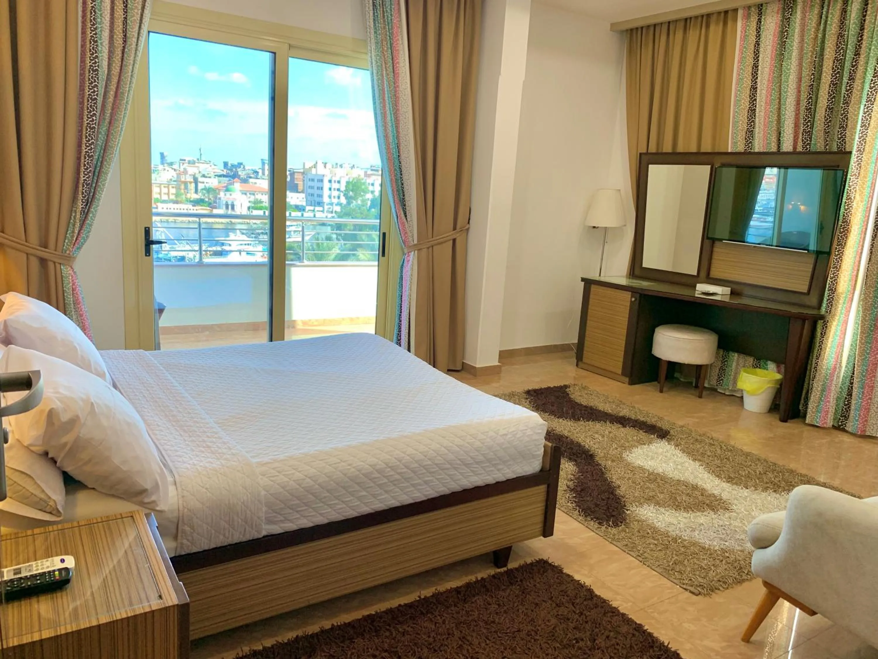 Bed in Dolphin Ras El-Bar Hotel