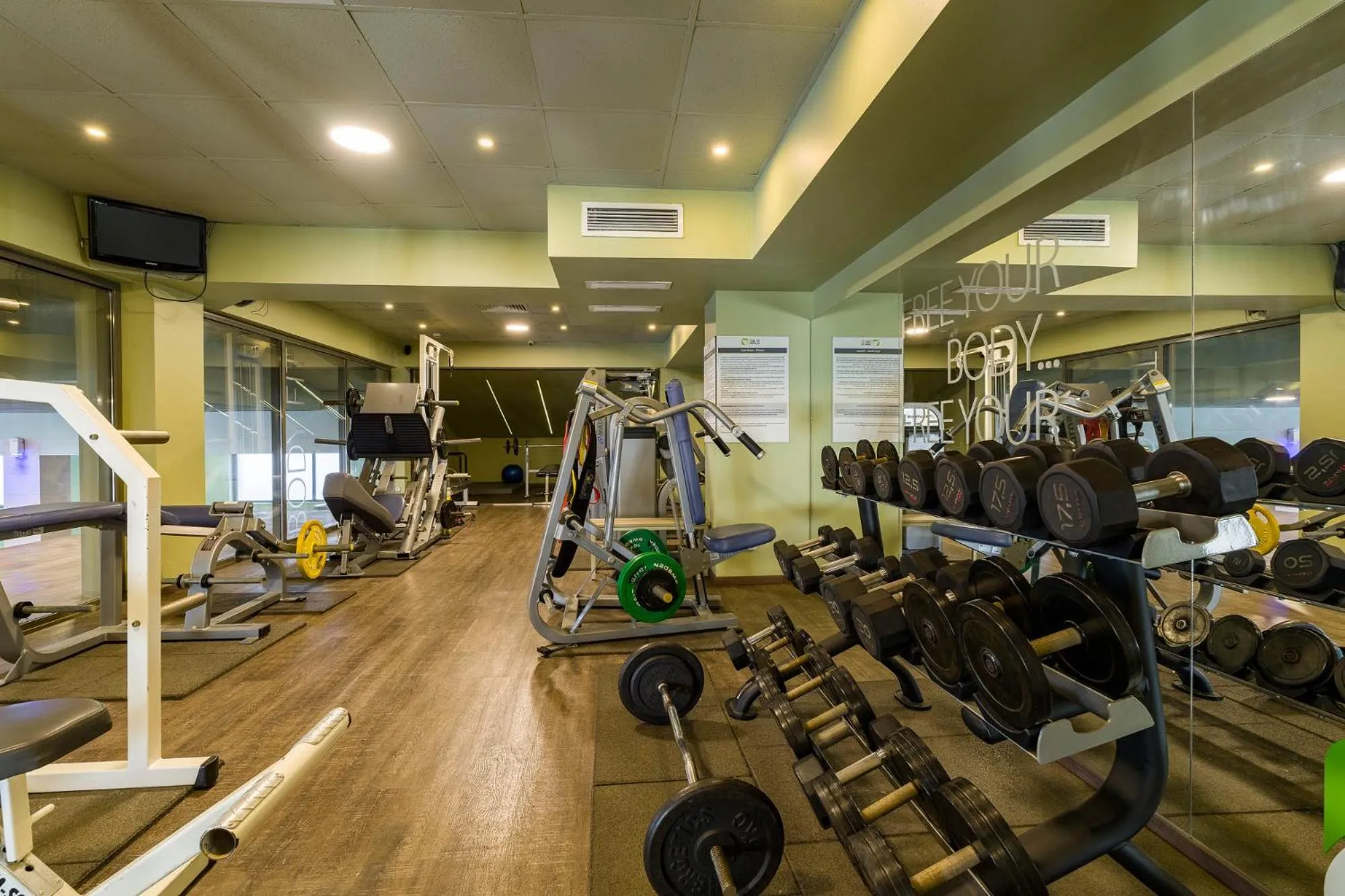 Fitness centre/facilities in RIN Airport Hotel