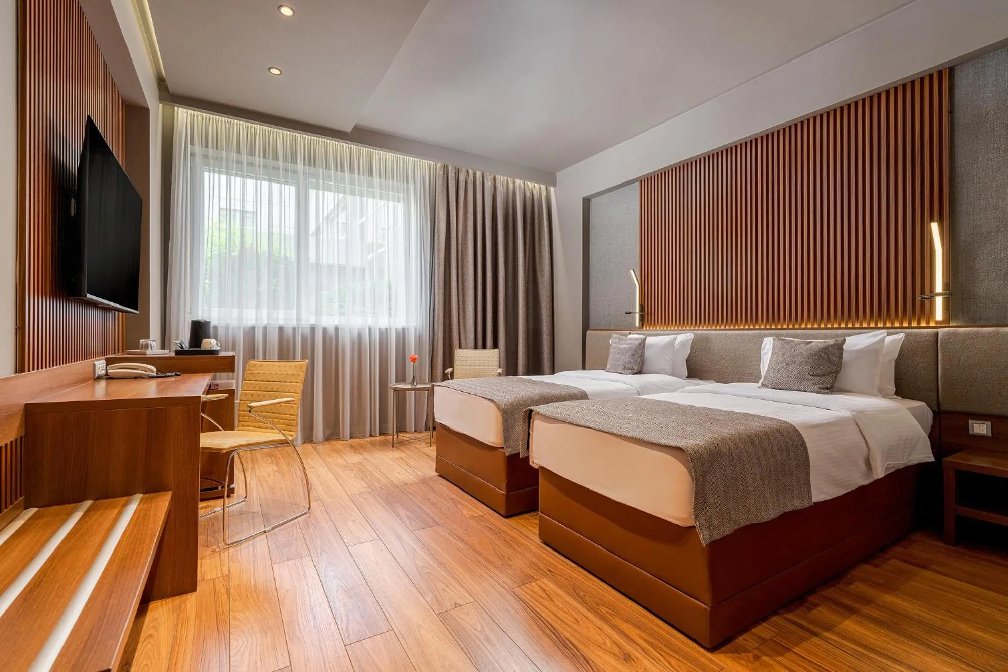 Bedroom, Bed in RIN Airport Hotel