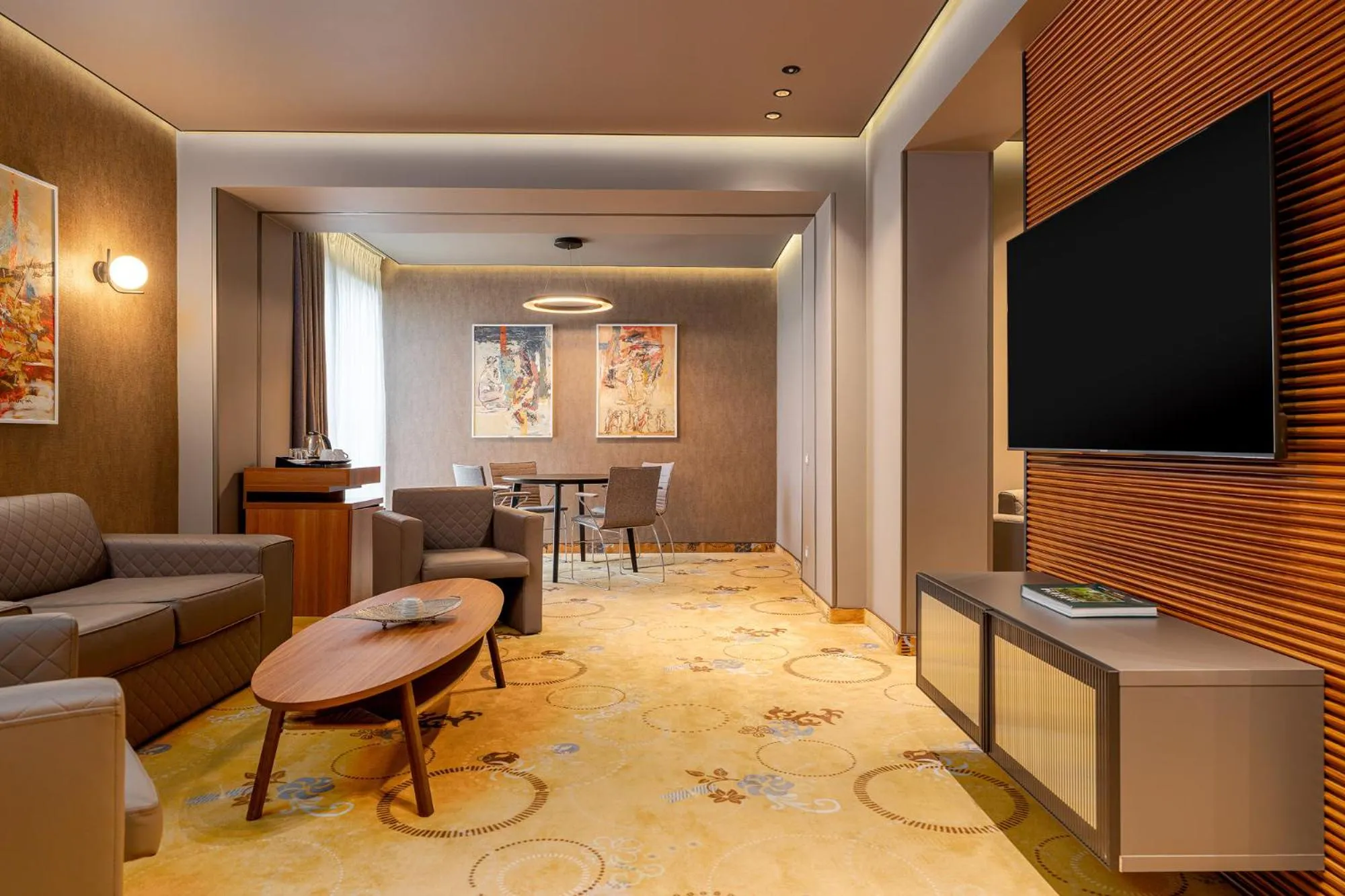 Living room in RIN Airport Hotel